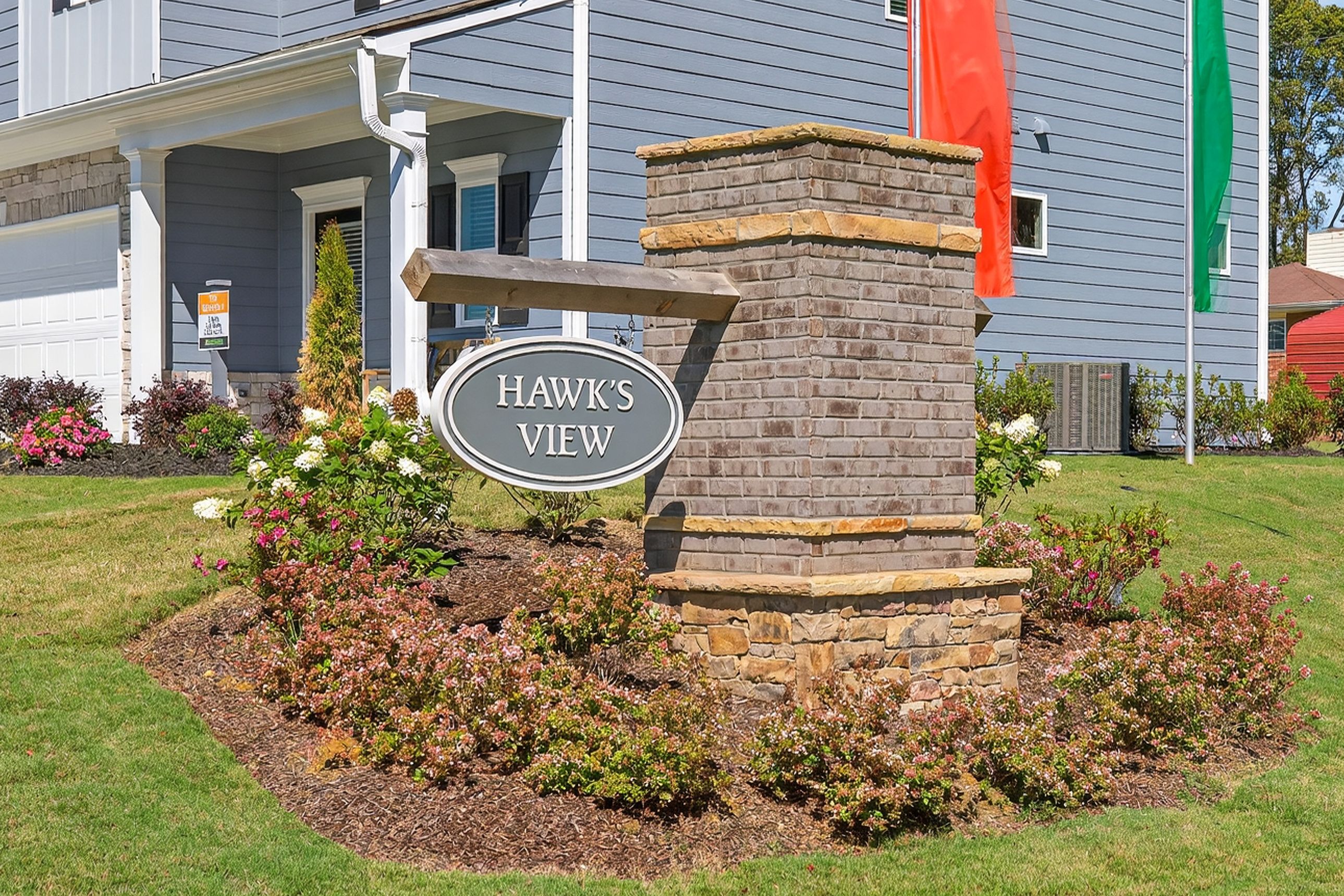 Hawks View Entrance