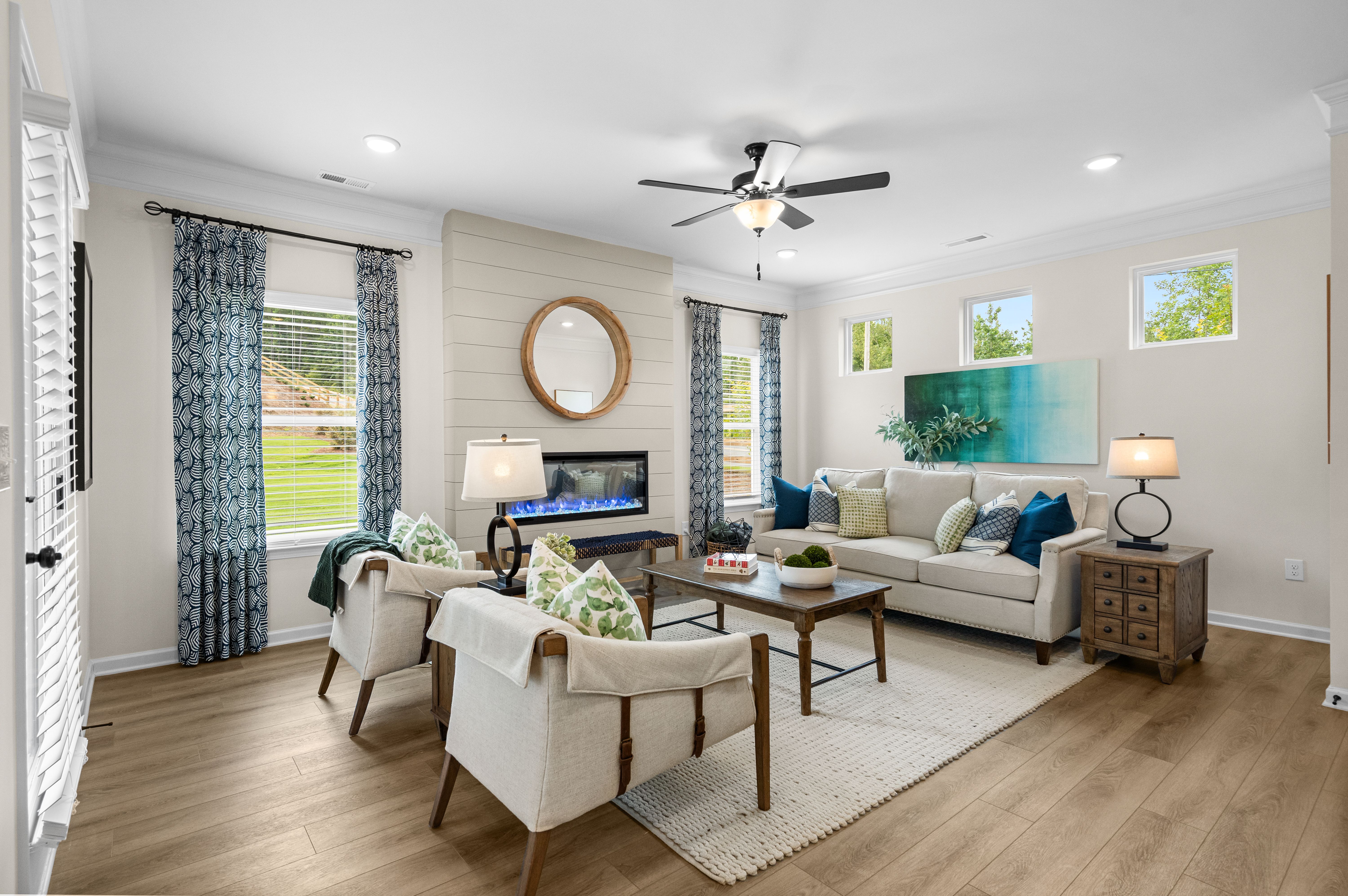 The Braselton II - Family Room