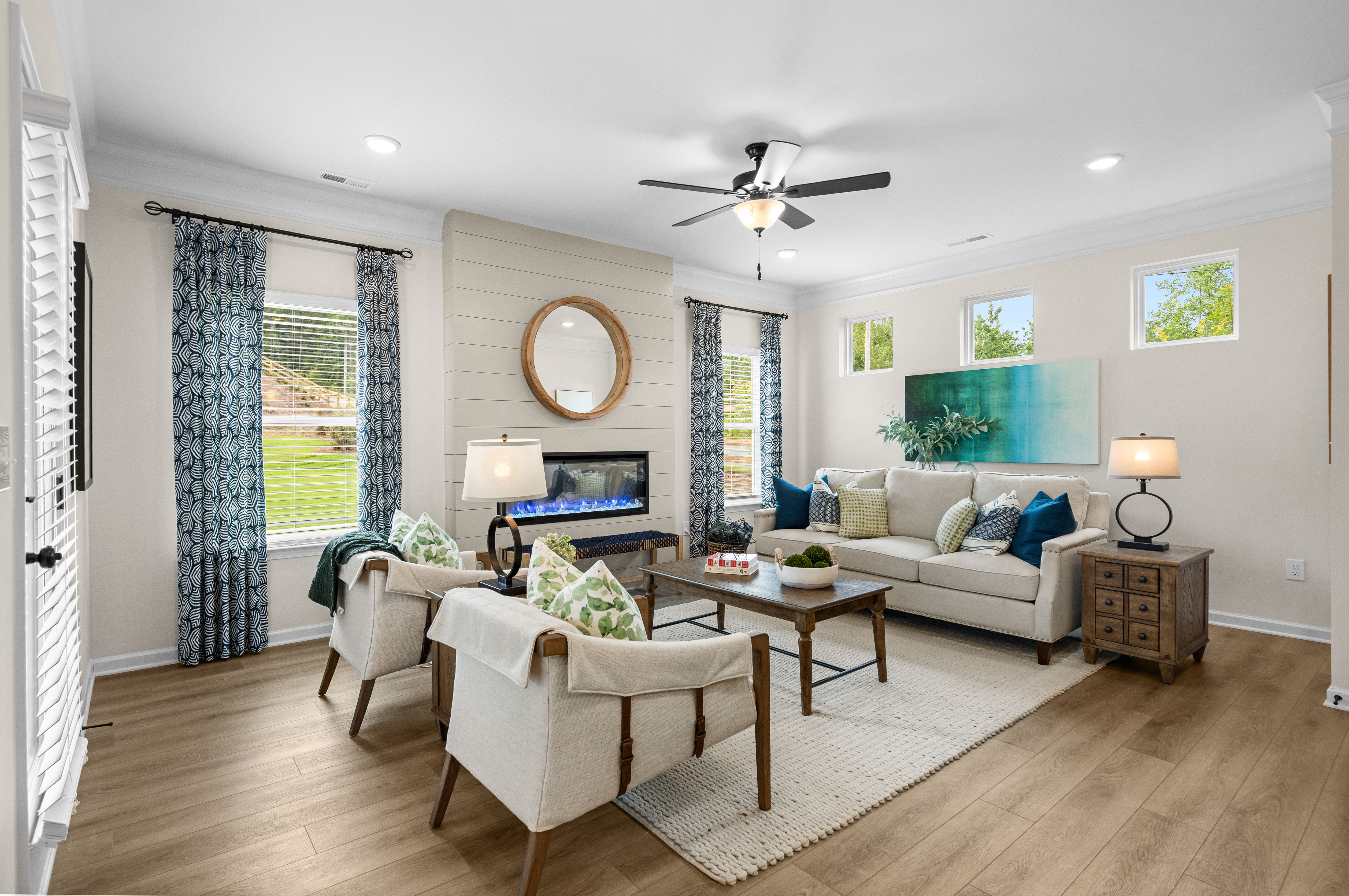 The Braselton II - Family Room