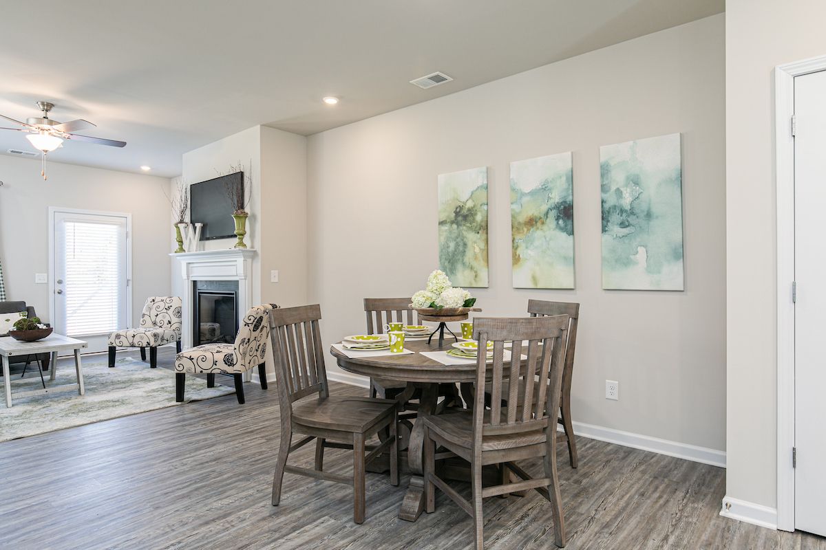 The Peachtree - Dining & Living Areas