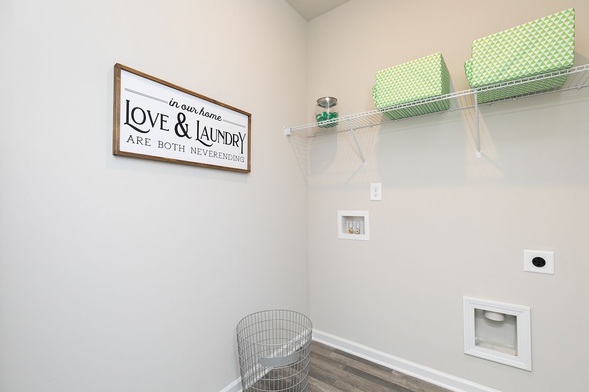 The Peachtree - Laundry Room