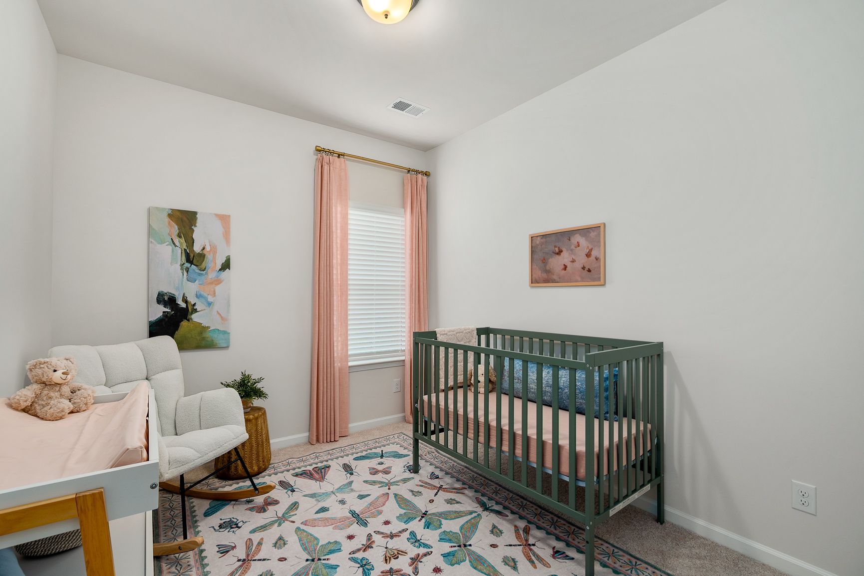 The Rutledge Secondary Bedroom as a Nursery