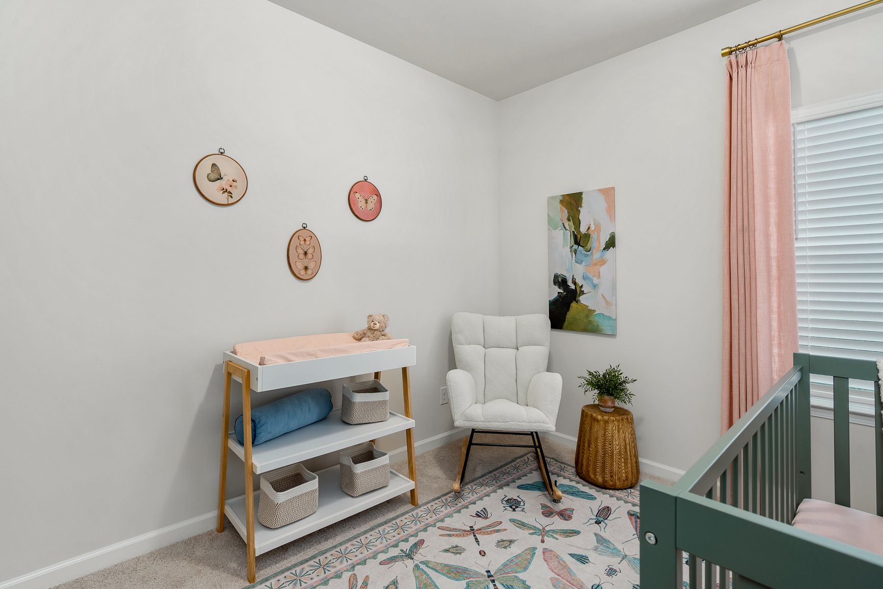 The Rutledge Secondary Bedroom as a Nursery