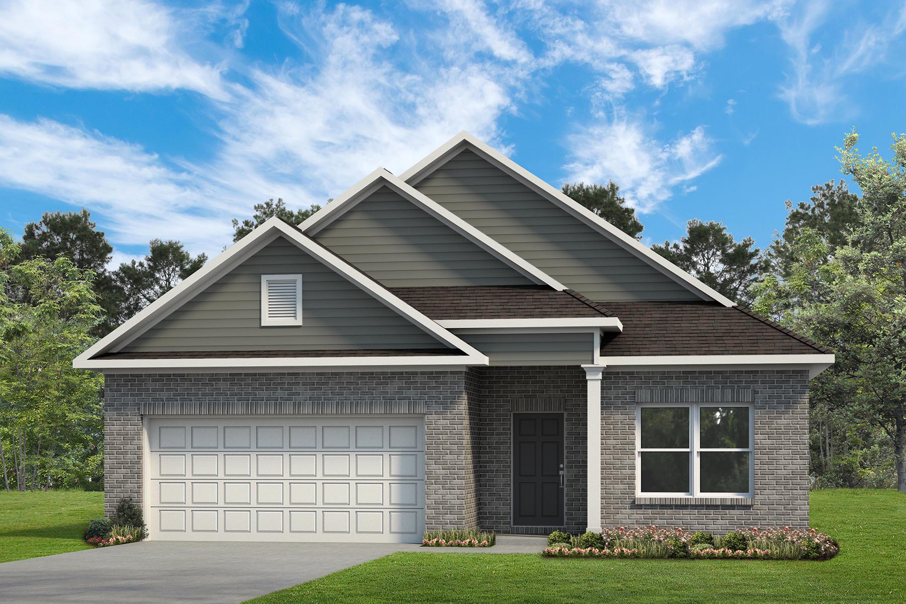 The Davenport II - Anderson Crossing: Trenton, Texas - Smith Douglas Homes