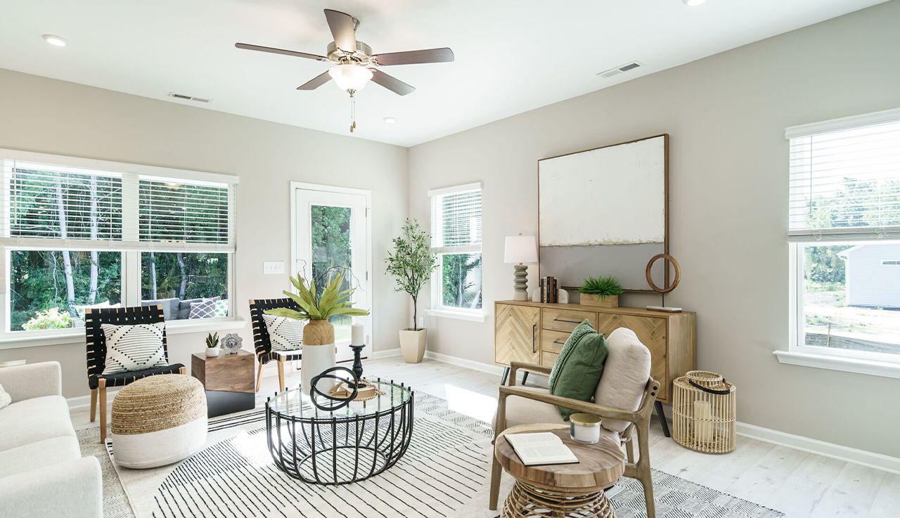 The Telfair Living Area
