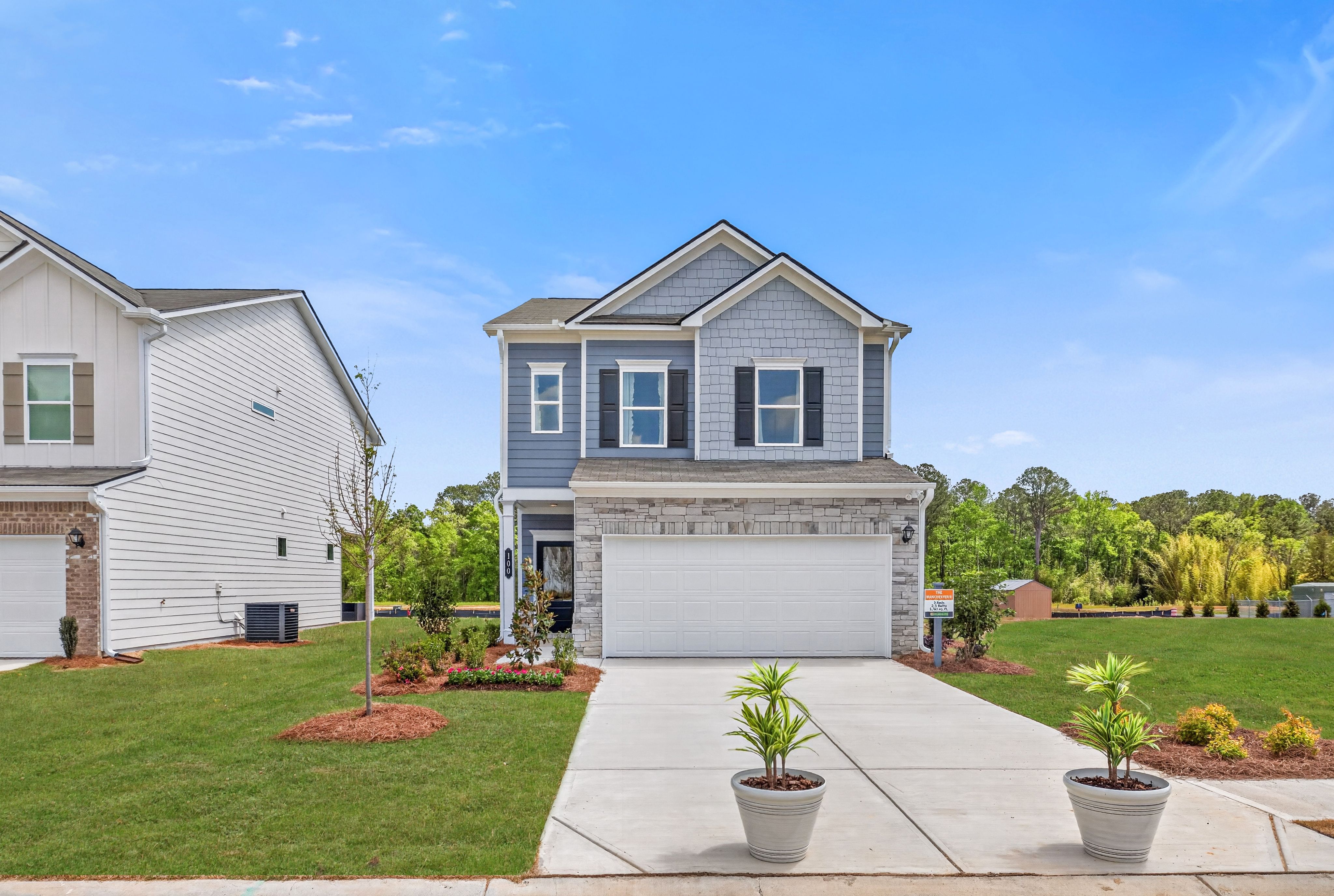 The Andros por Smith Douglas Homes en Chattanooga Georgia