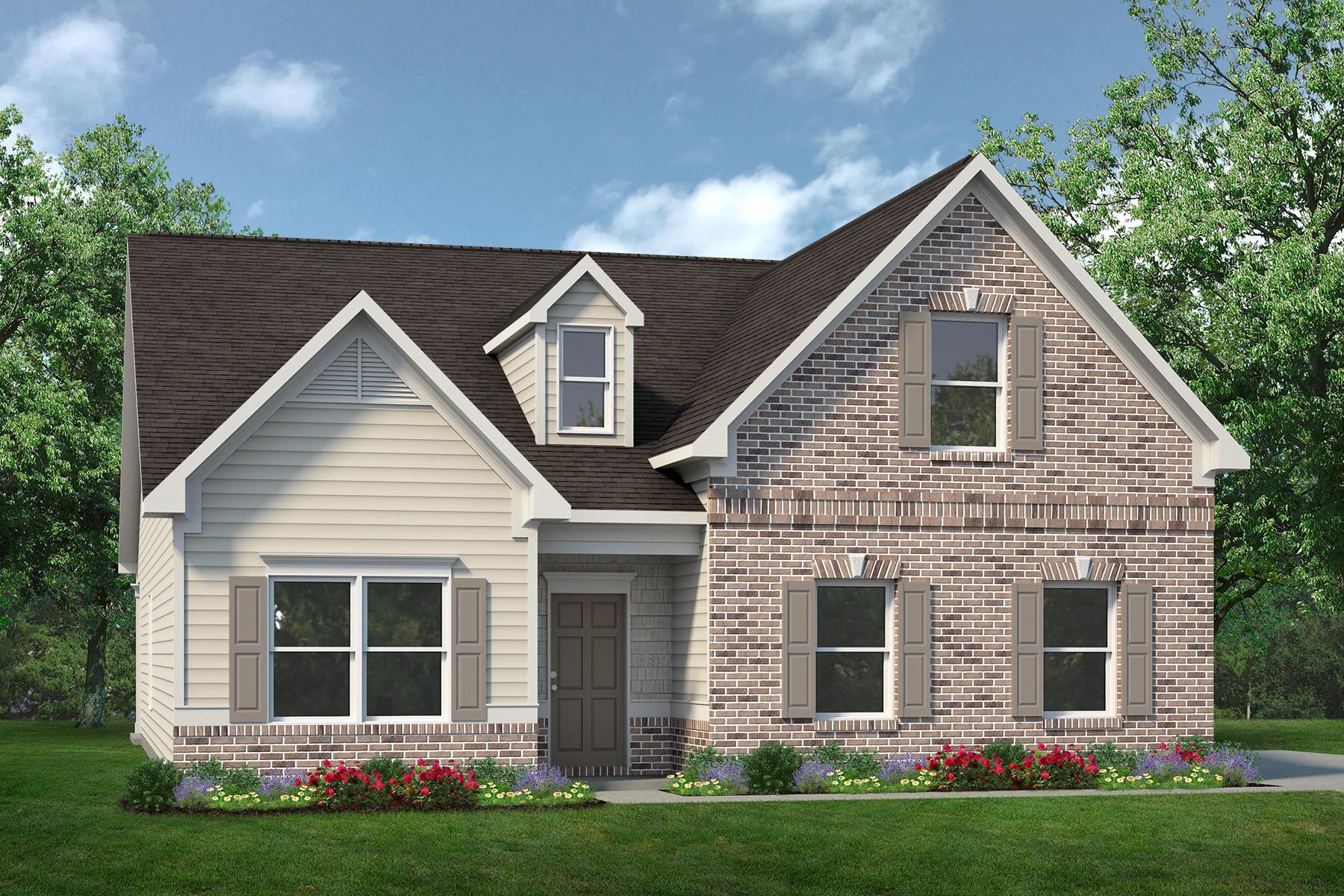 The Langford D with Bonus and Side Entry Garage