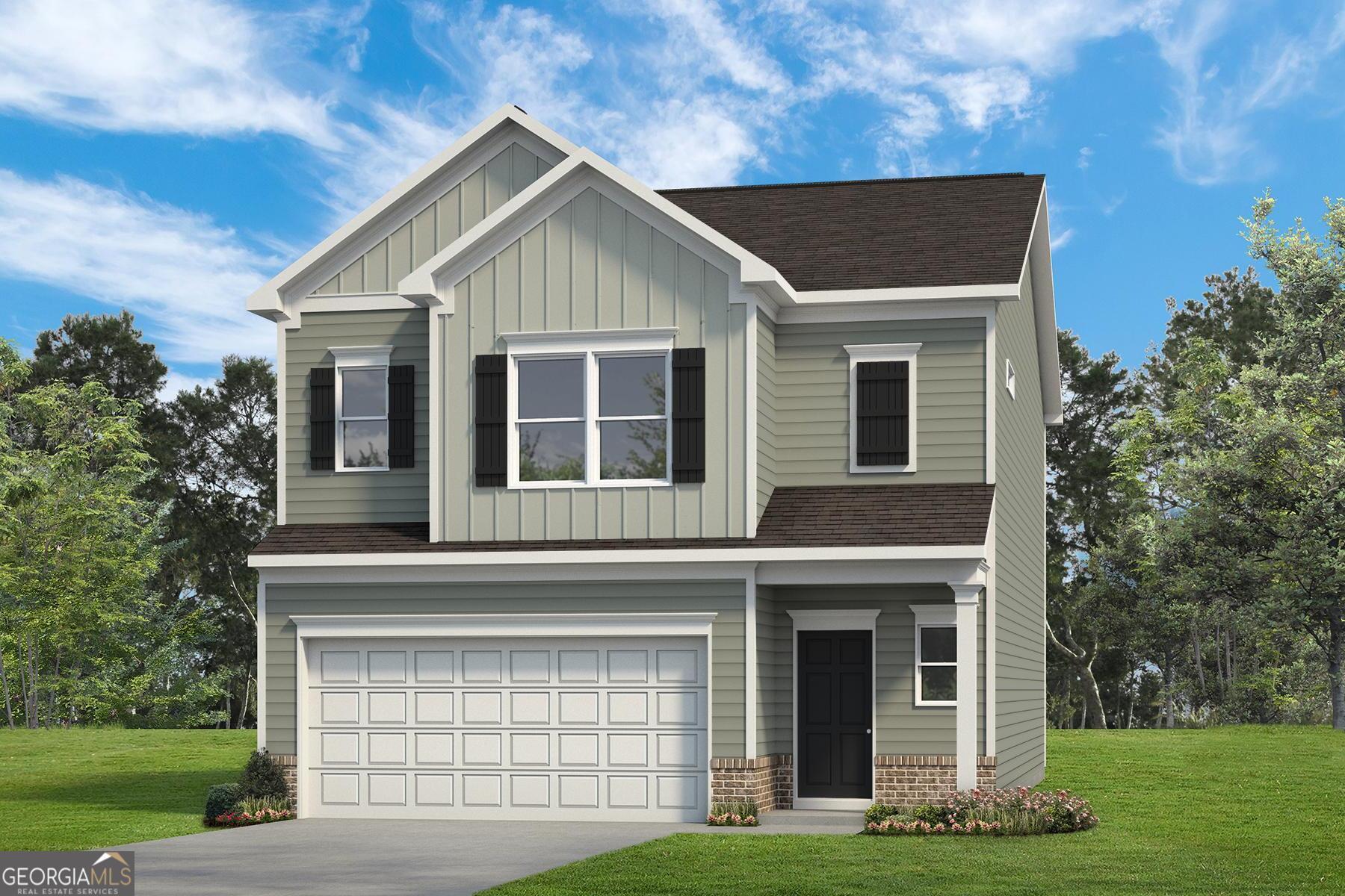 The Braselton II - Stonebridge North: Macon, Georgia - Smith Douglas Homes