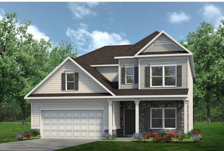 The Palmer - Harbour Chase: Ooltewah, Tennessee - Smith Douglas Homes