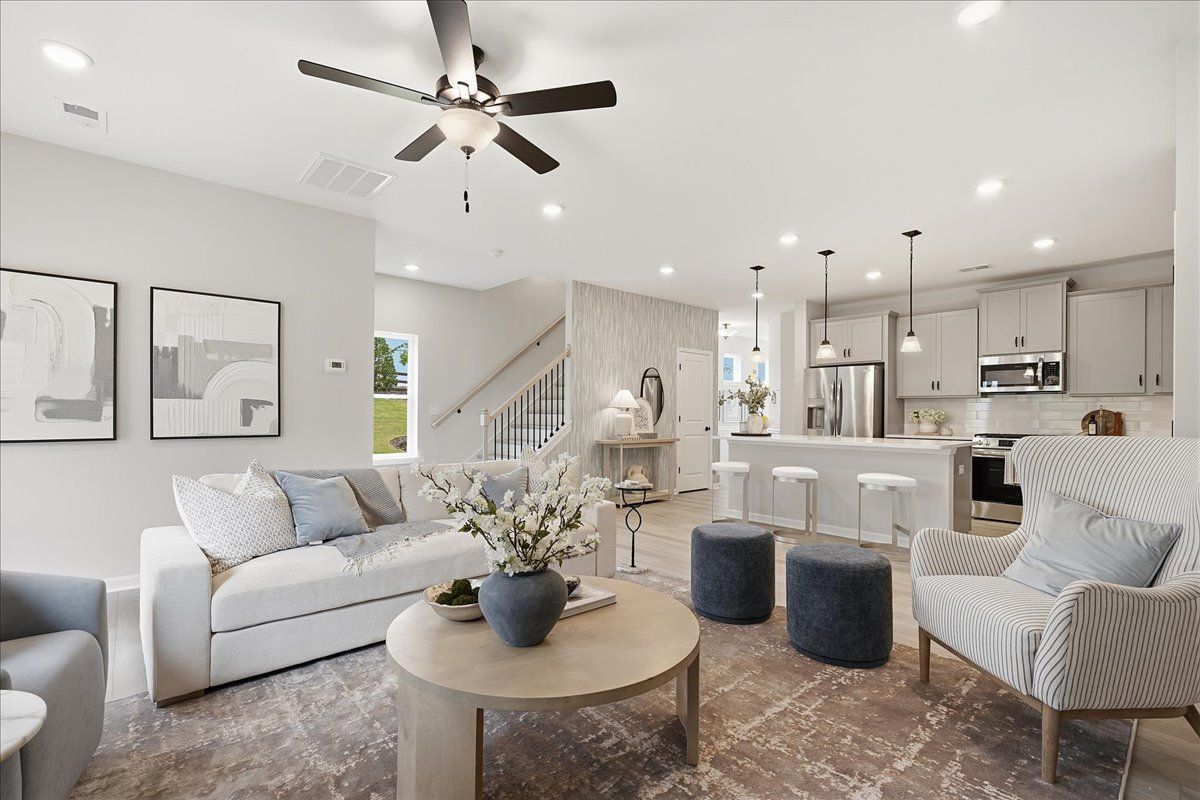 The Ellison II Model - Living Room