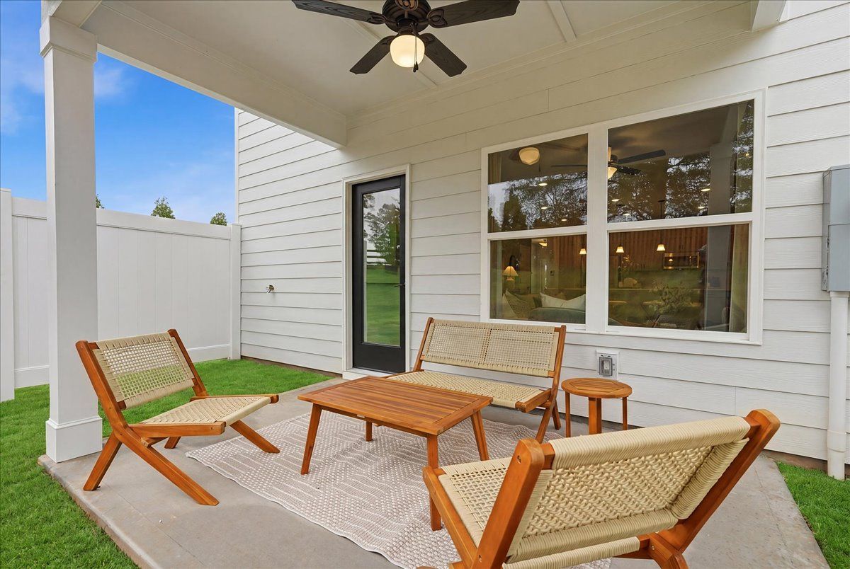 The Ellison II Model - Back Patio