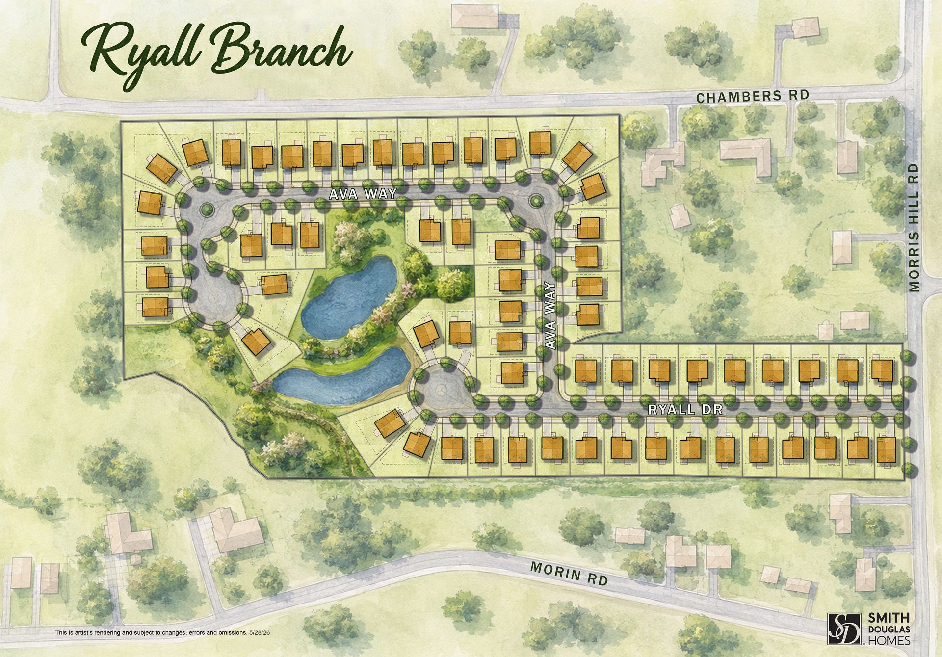 Ryall Branch Rendering