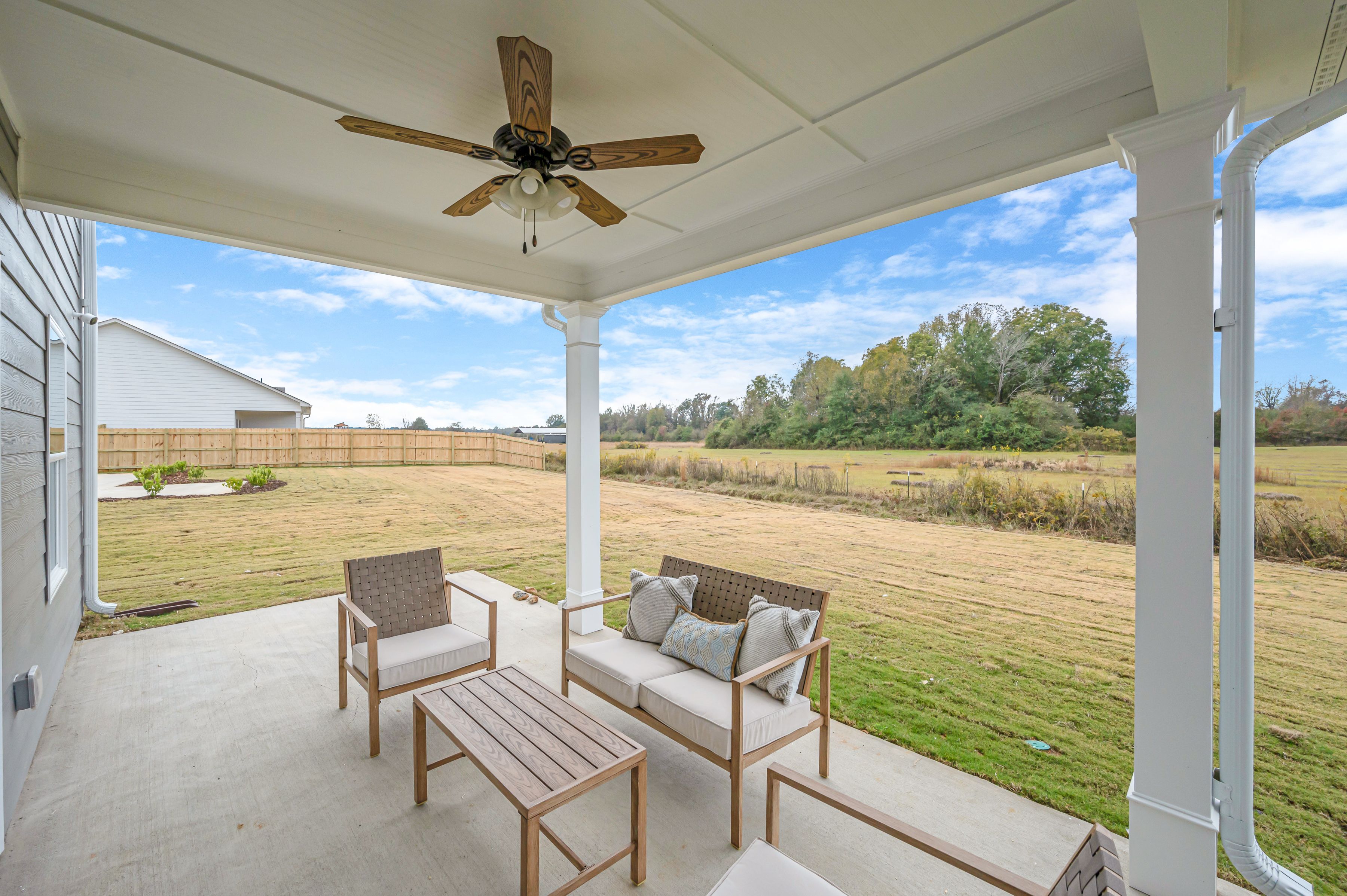The Harrington - Covered Patio