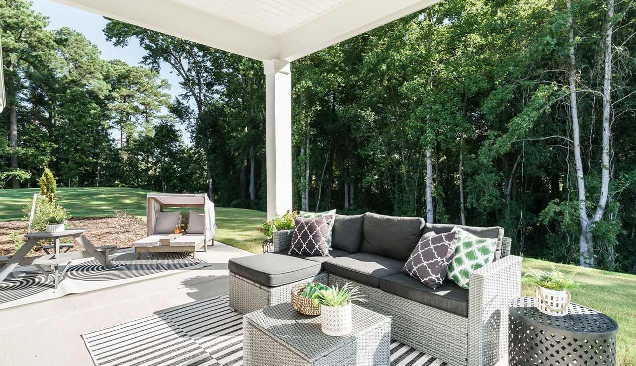 The Telfair - Covered Patio