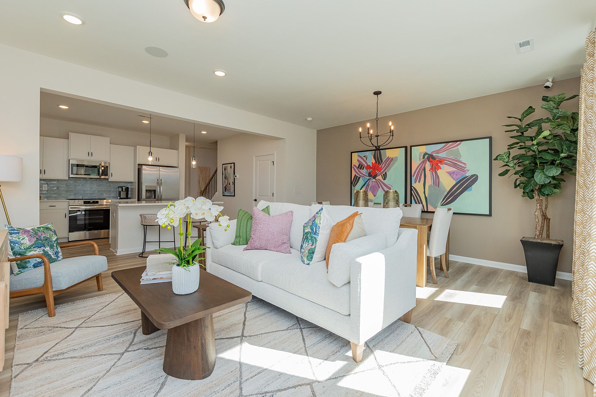 The Suwanee- Family Room