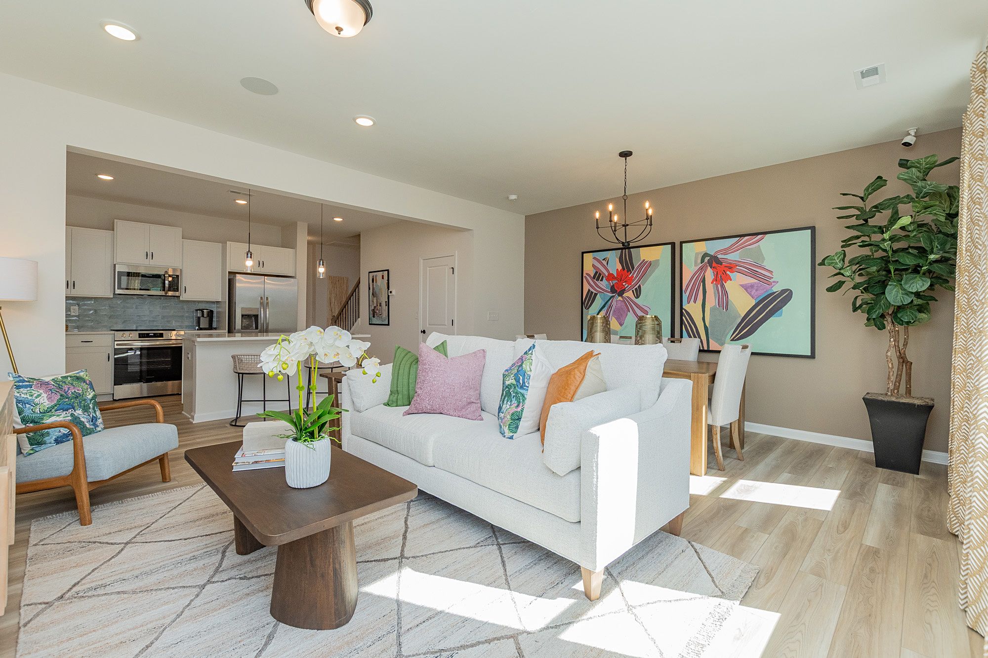 The Suwanee- Family Room