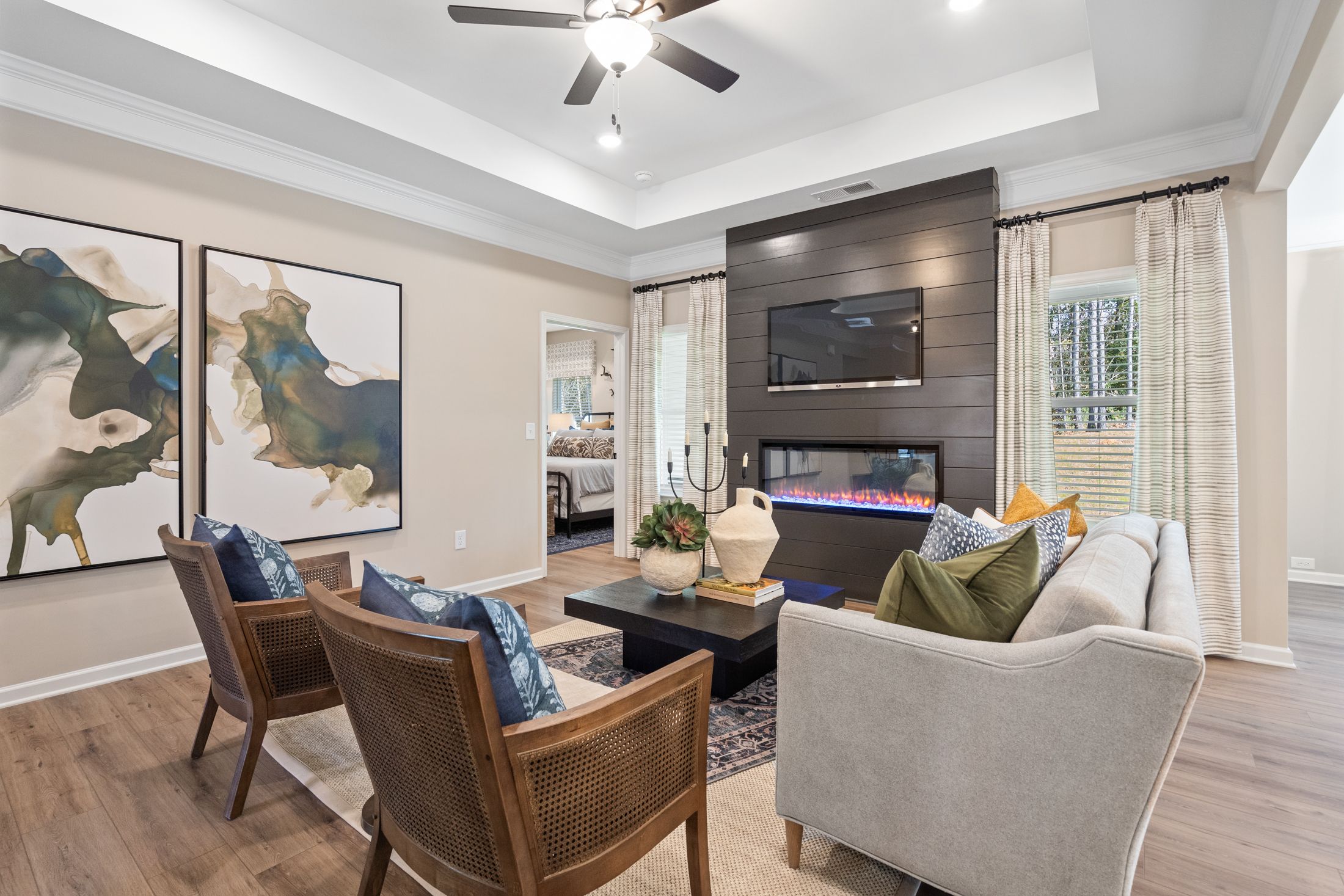 The Lancaster - Family Room