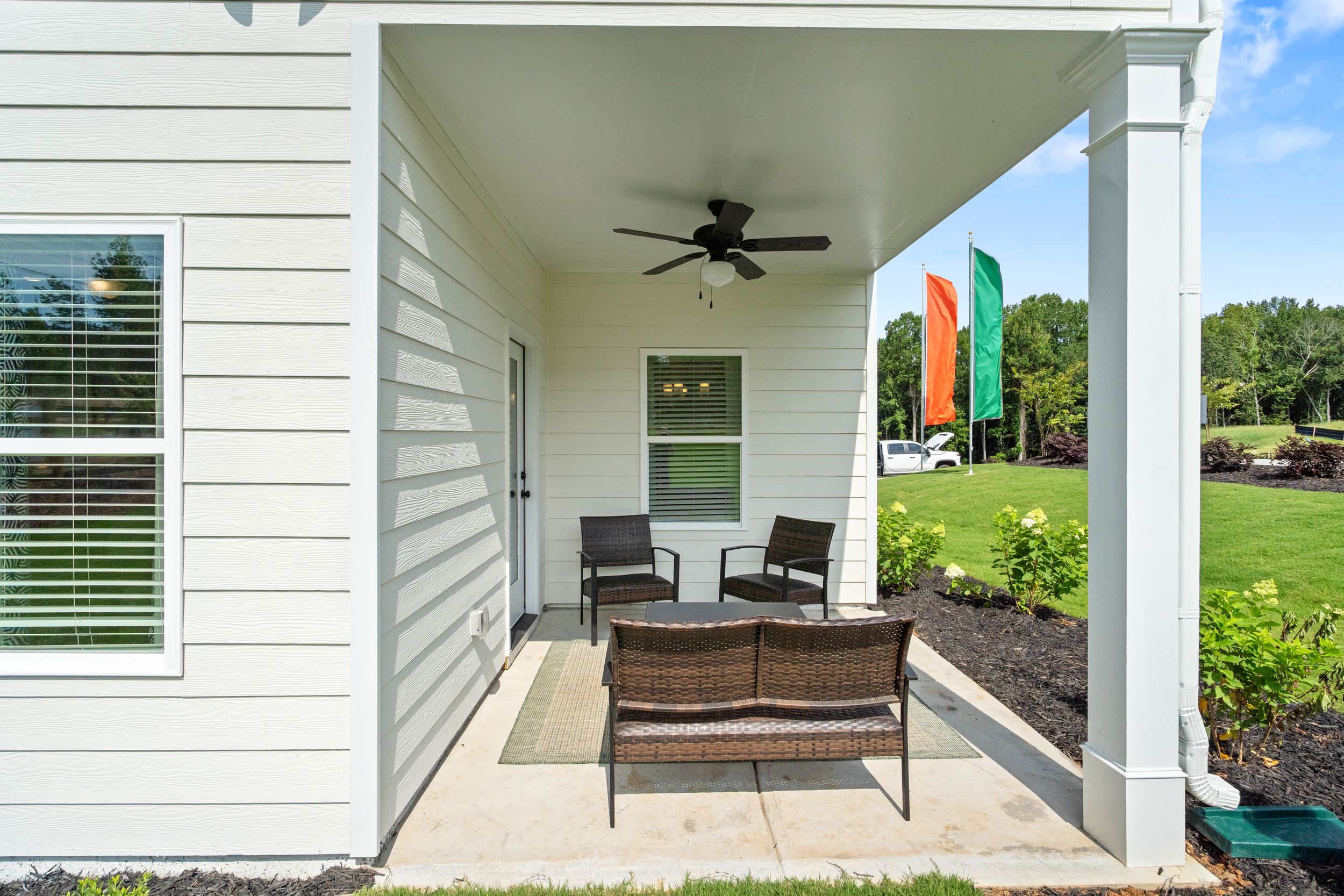 The Braselton II - Covered Porch