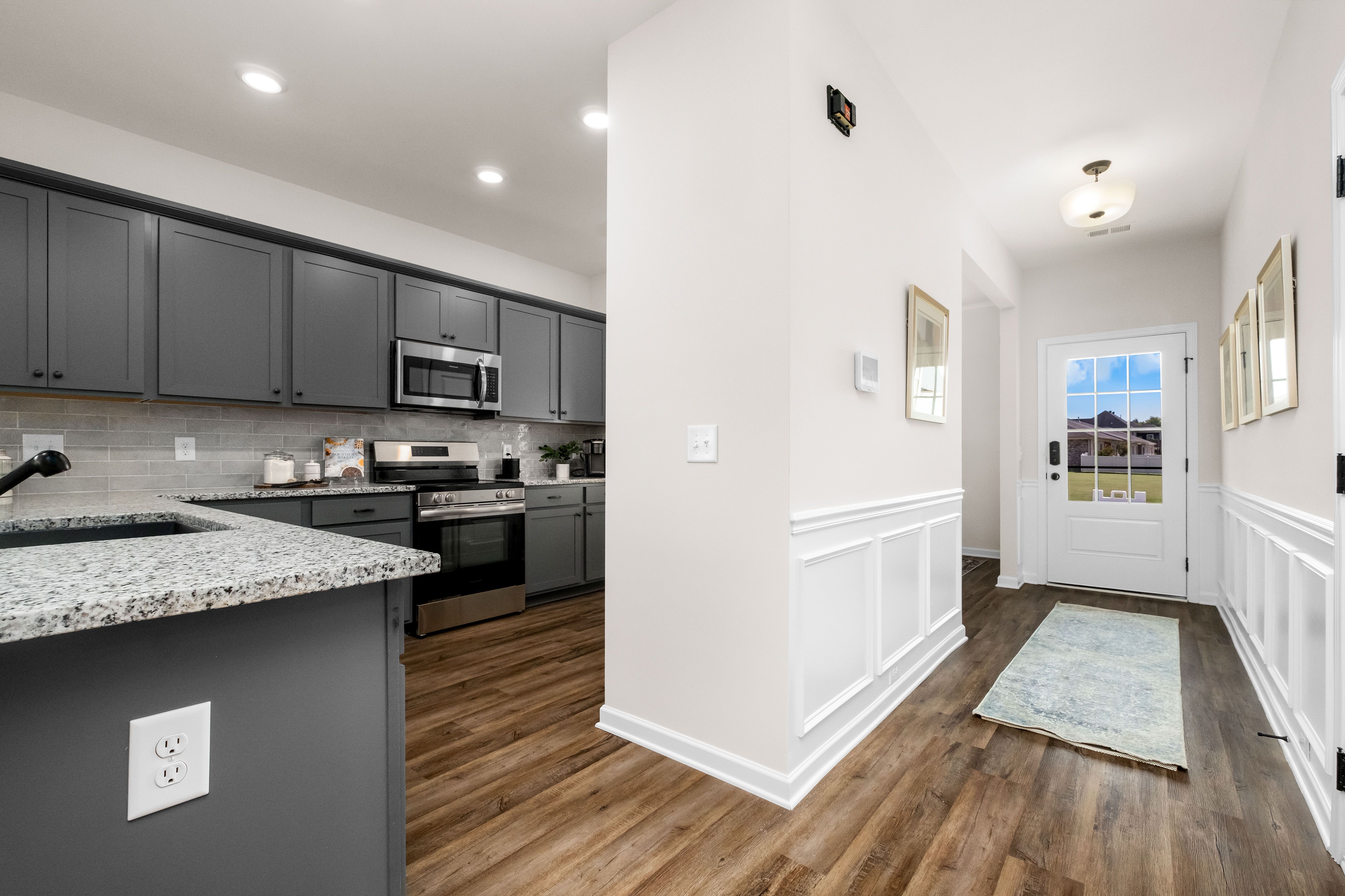 The Caldwell - Entry & Kitchen