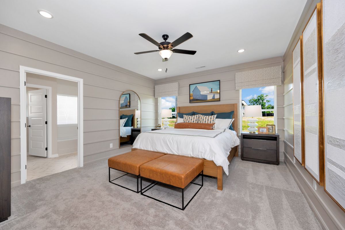 The Hampton - Primary Bedroom