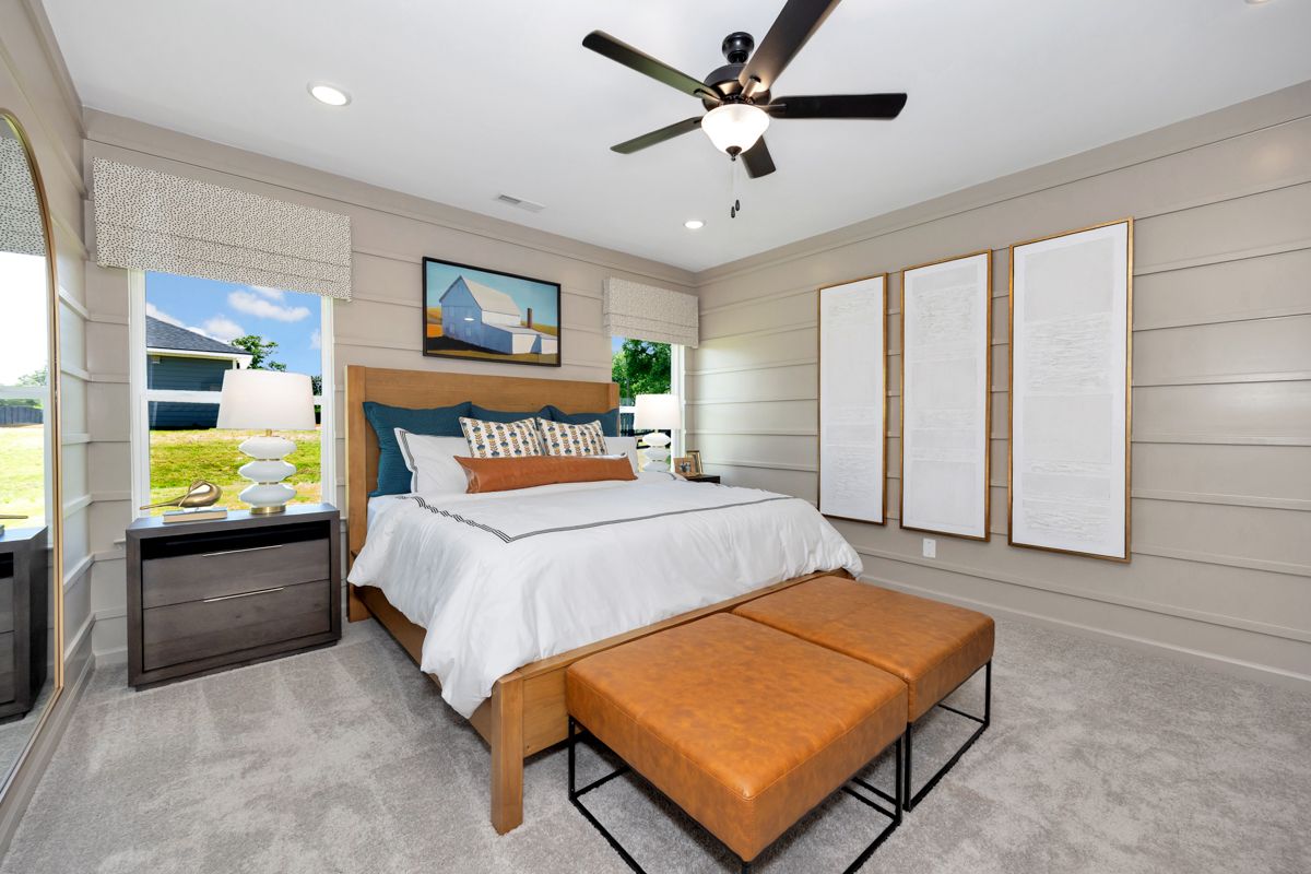 The Hampton - Primary Bedroom