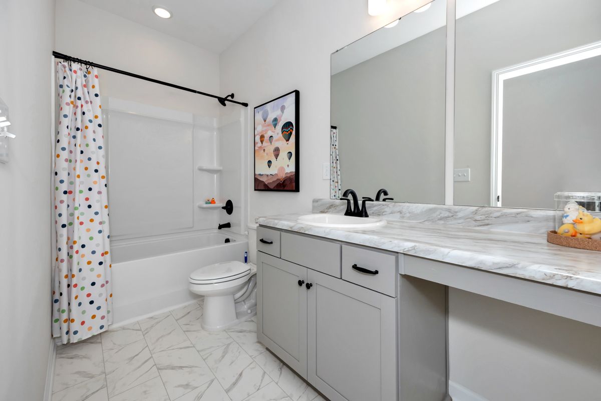 The Hampton - Secondary Bathroom