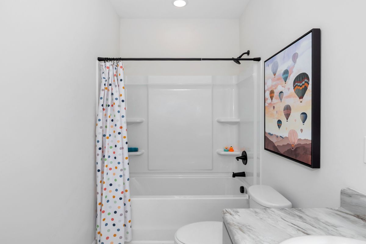 The Hampton - Secondary Bathroom