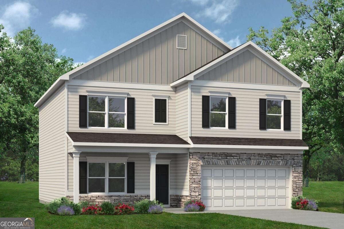 The McGinnis - Cobblestone Crossing Commons: Byron, Georgia - Smith Douglas Homes