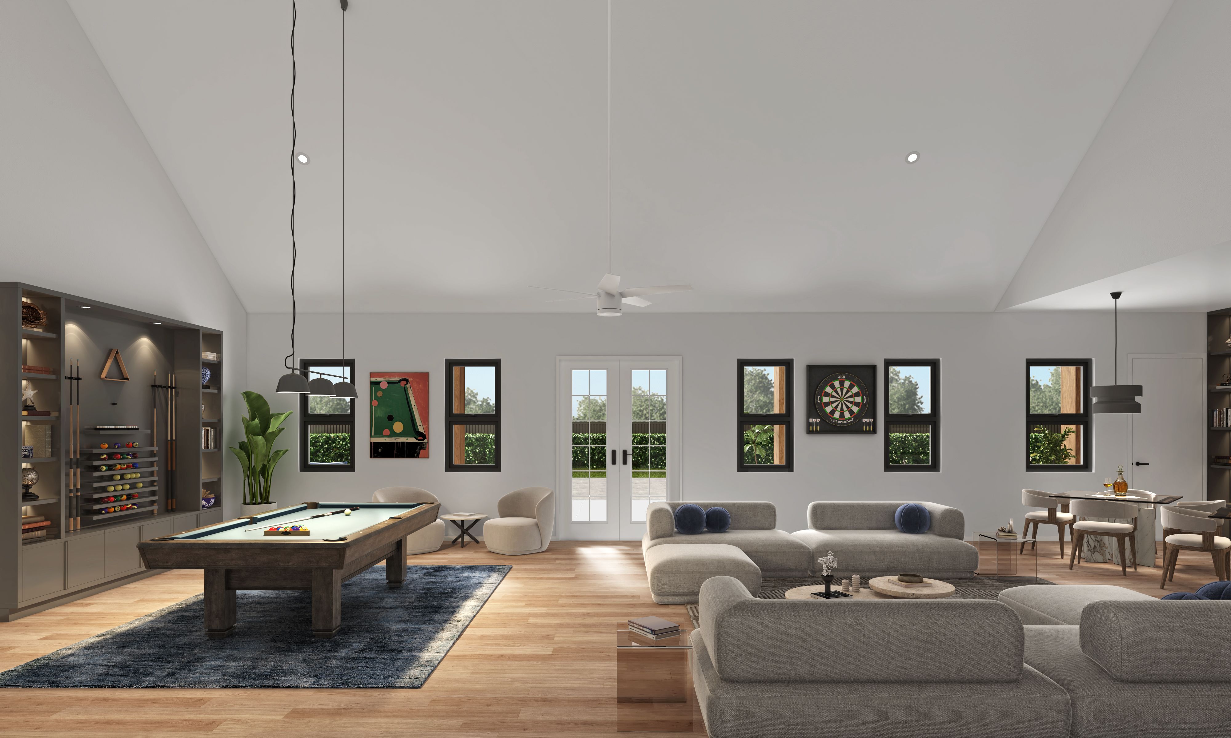 Community Amenity Center - Main Lounge Area