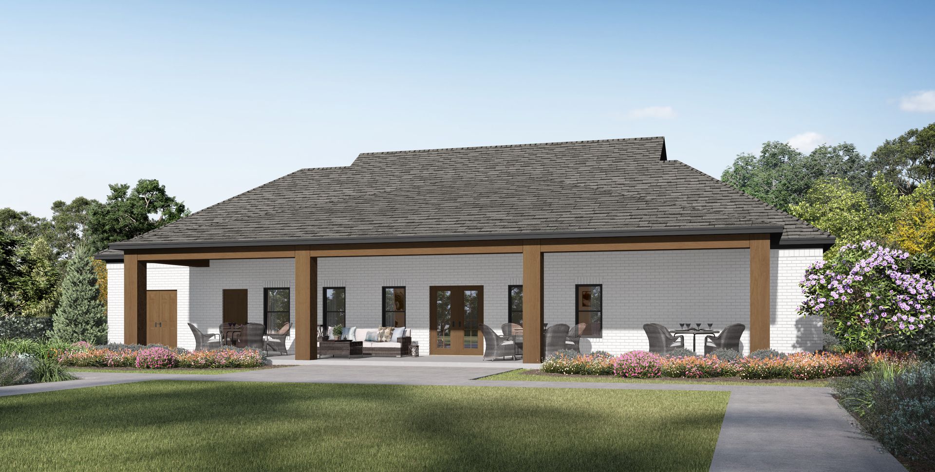 Community Amenity Center-Rear