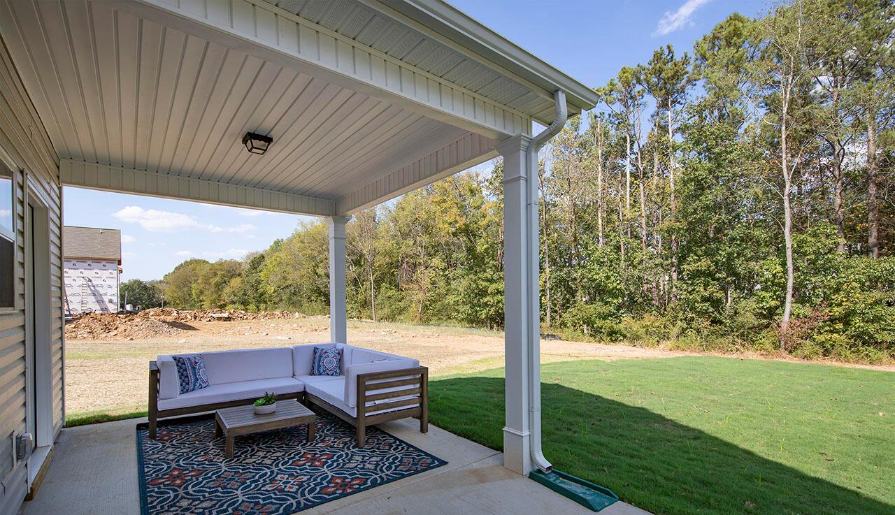 back patio area