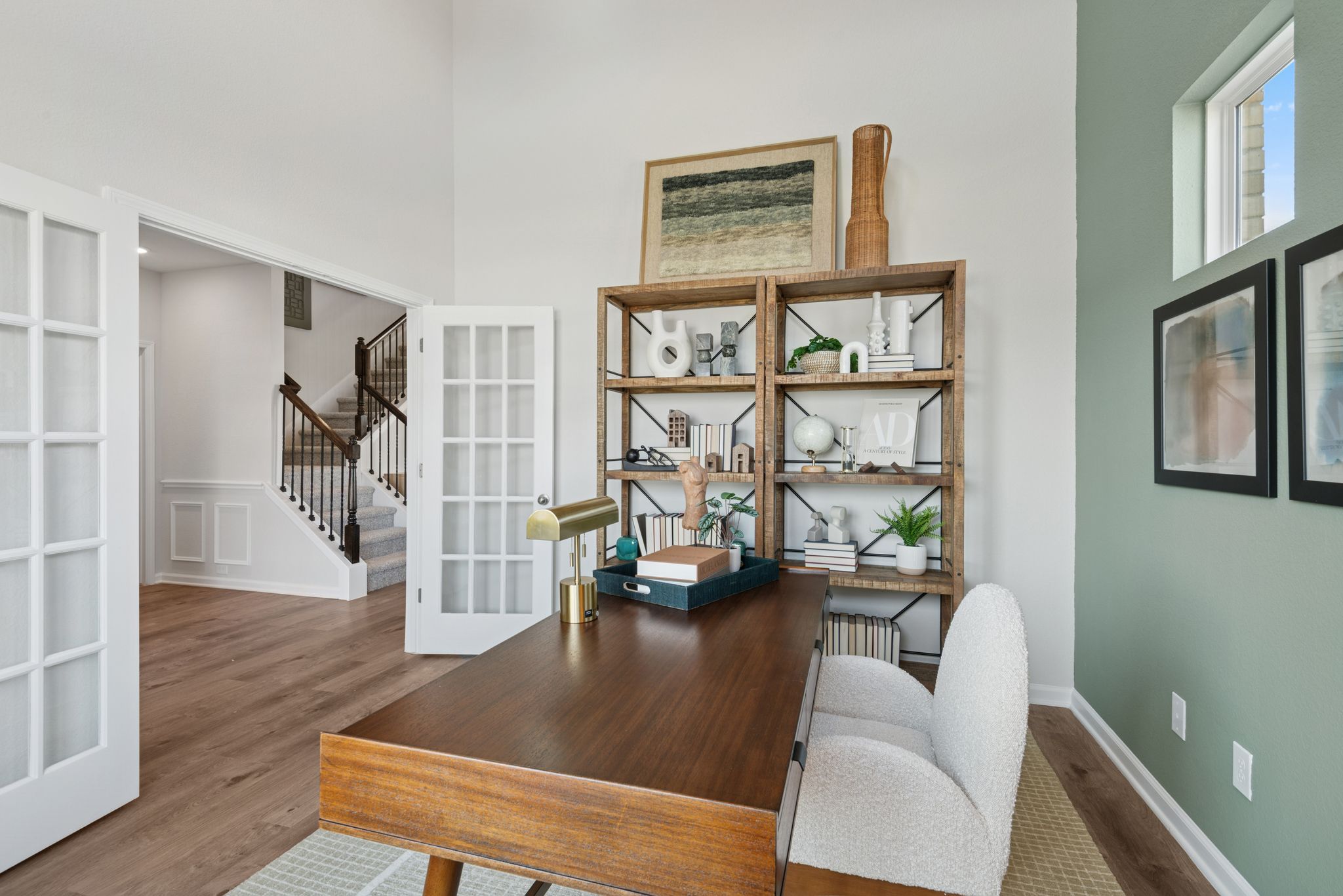 The Princeton II-Study with French Doors