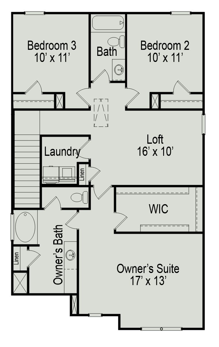 The Braselton II Second Floor