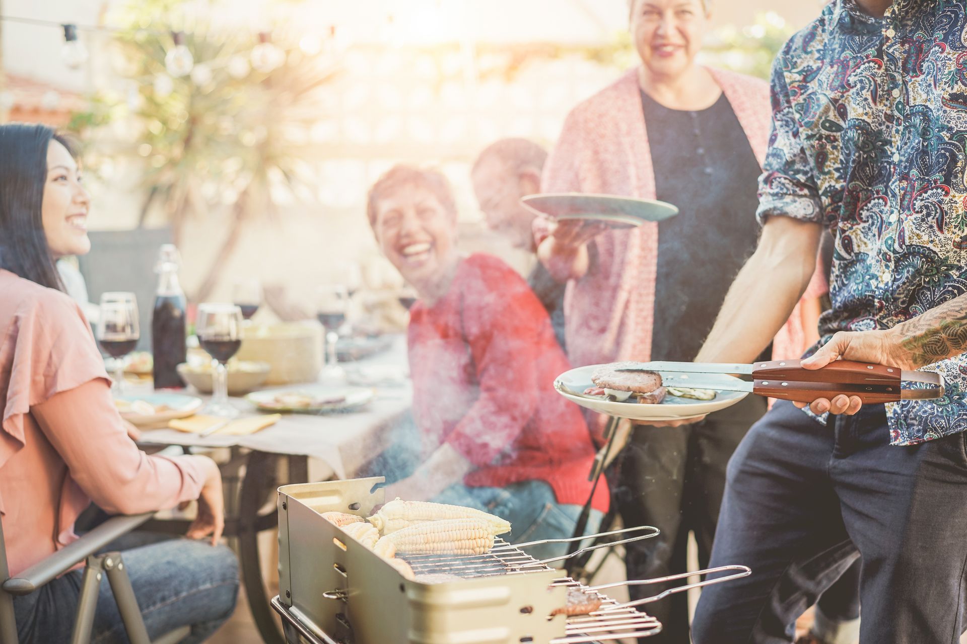 Enjoy Cookouts On Patio