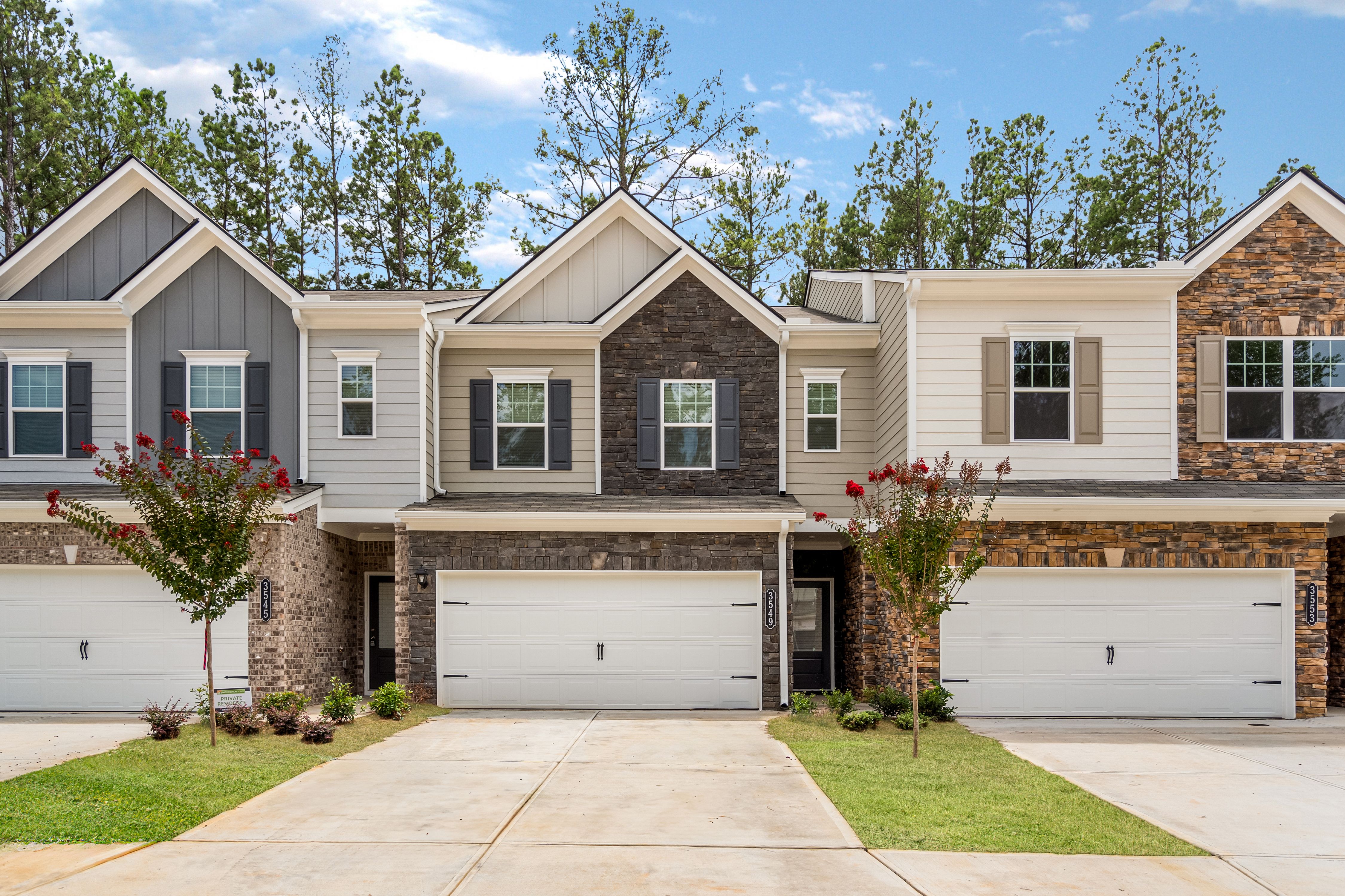 Townhome Streetscape