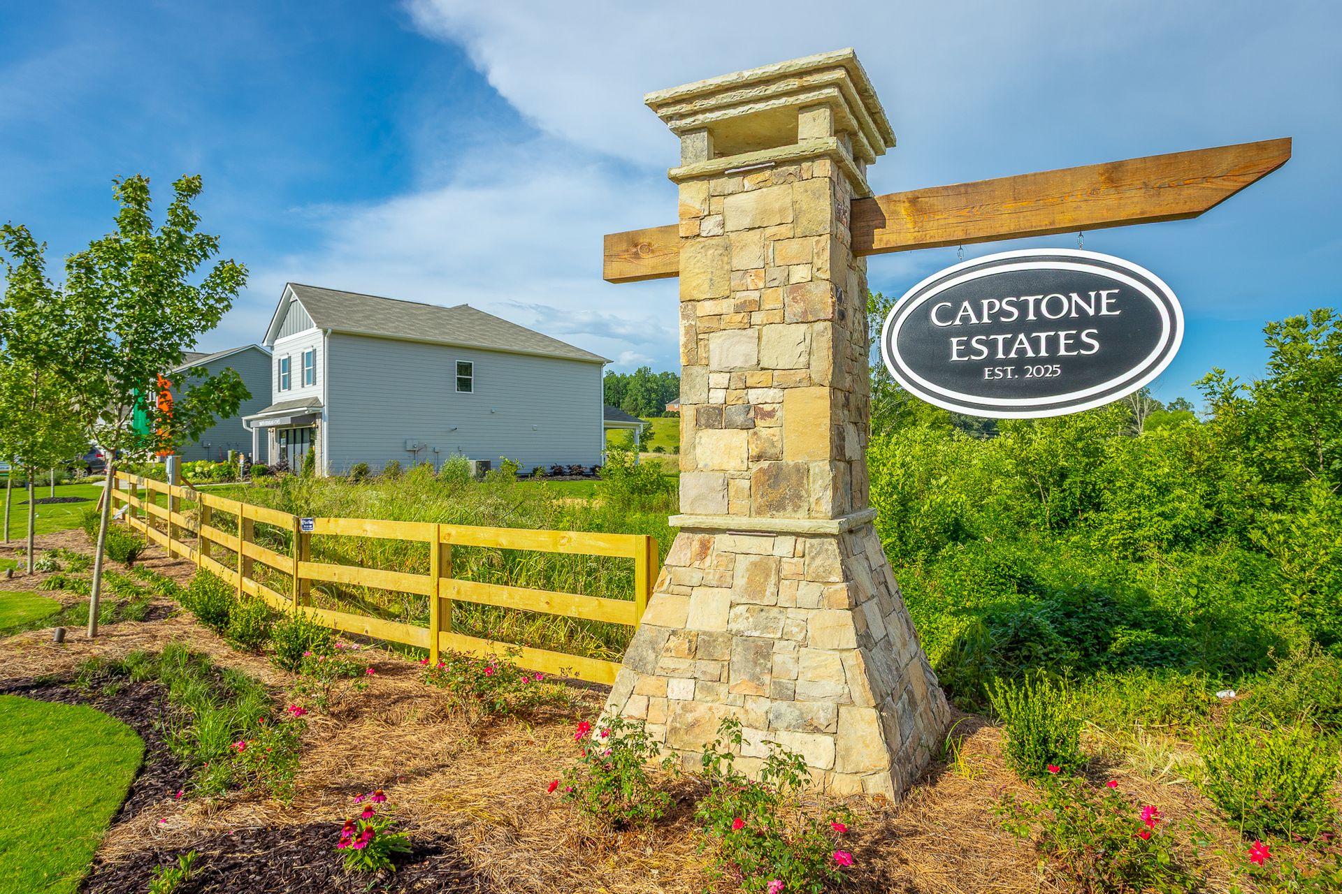 Capstone Estates Entrance