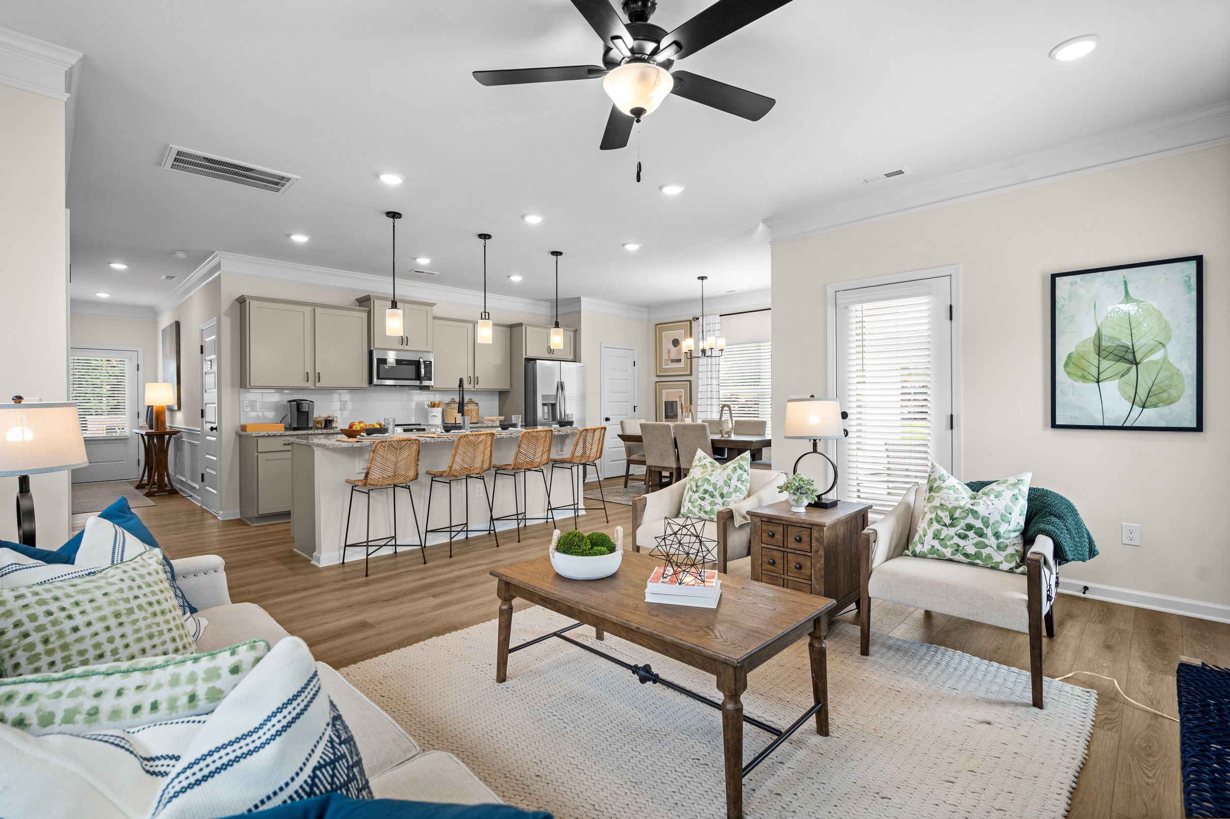 The Braselton II - Open Living