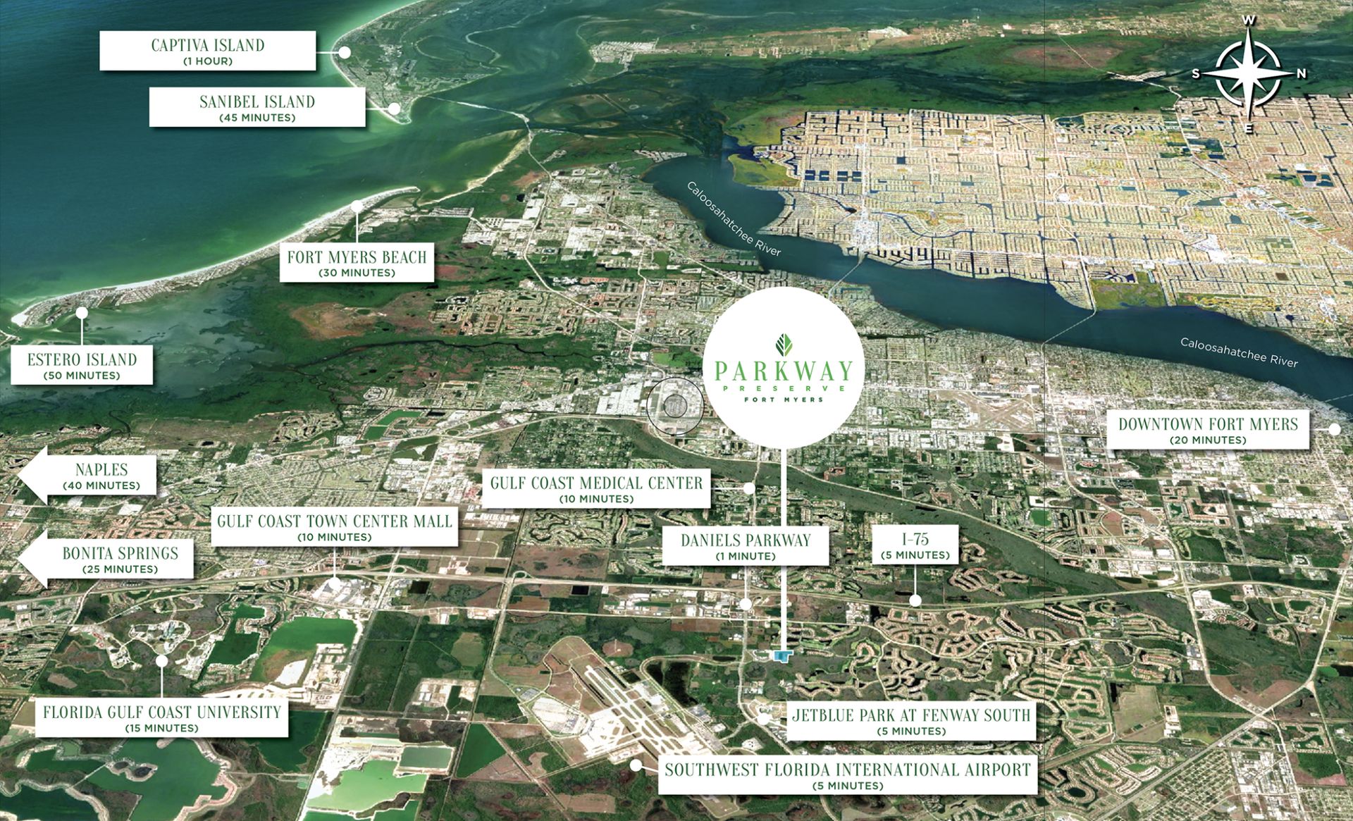 Aerial Location Map