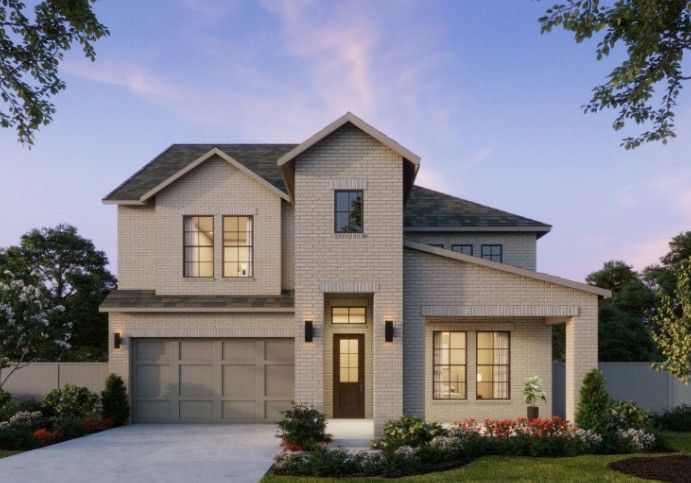 Geneva IV - Painted Tree 50' Series: McKinney, Texas - Southgate Homes