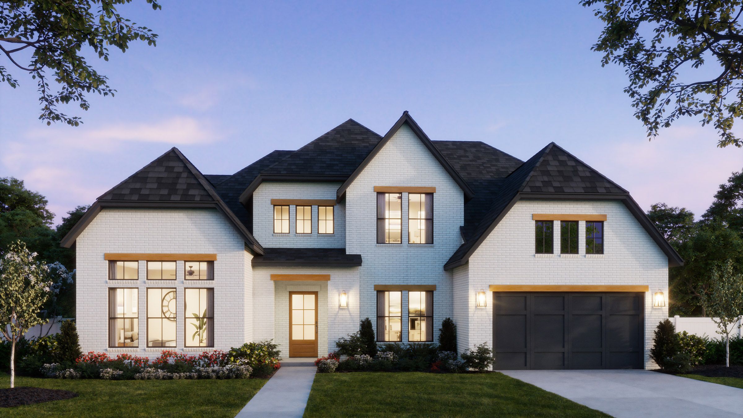 Everly III A - Optional Cedar Headers