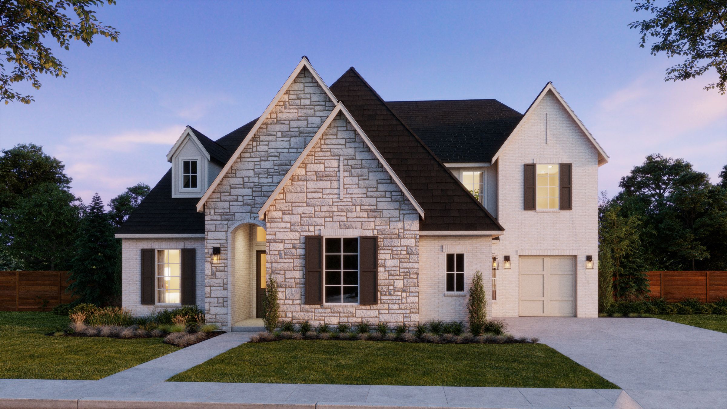 Hudson II A - Optional Stone + Optional Media II/Bedroom 6