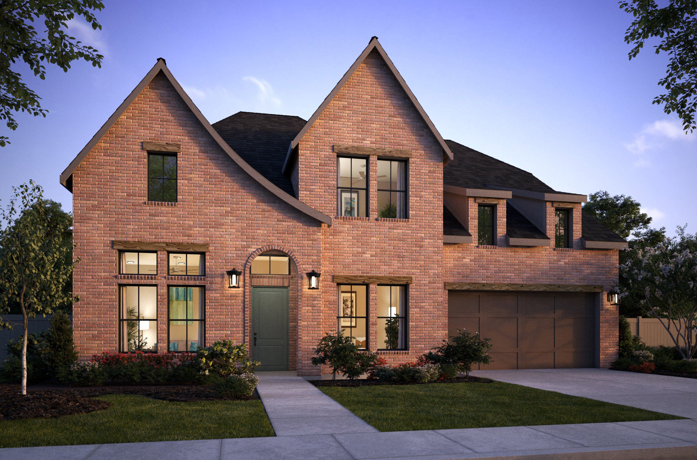 Madison II A - Optional Cedar Headers