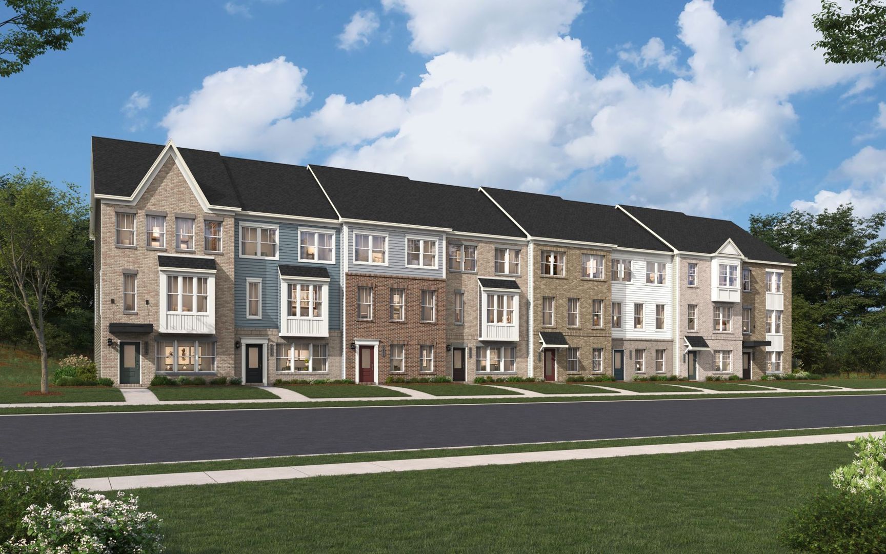 The Jenkins - Sunstone Preserve Townhomes: Waldorf, District Of Columbia - Stanley Martin Homes