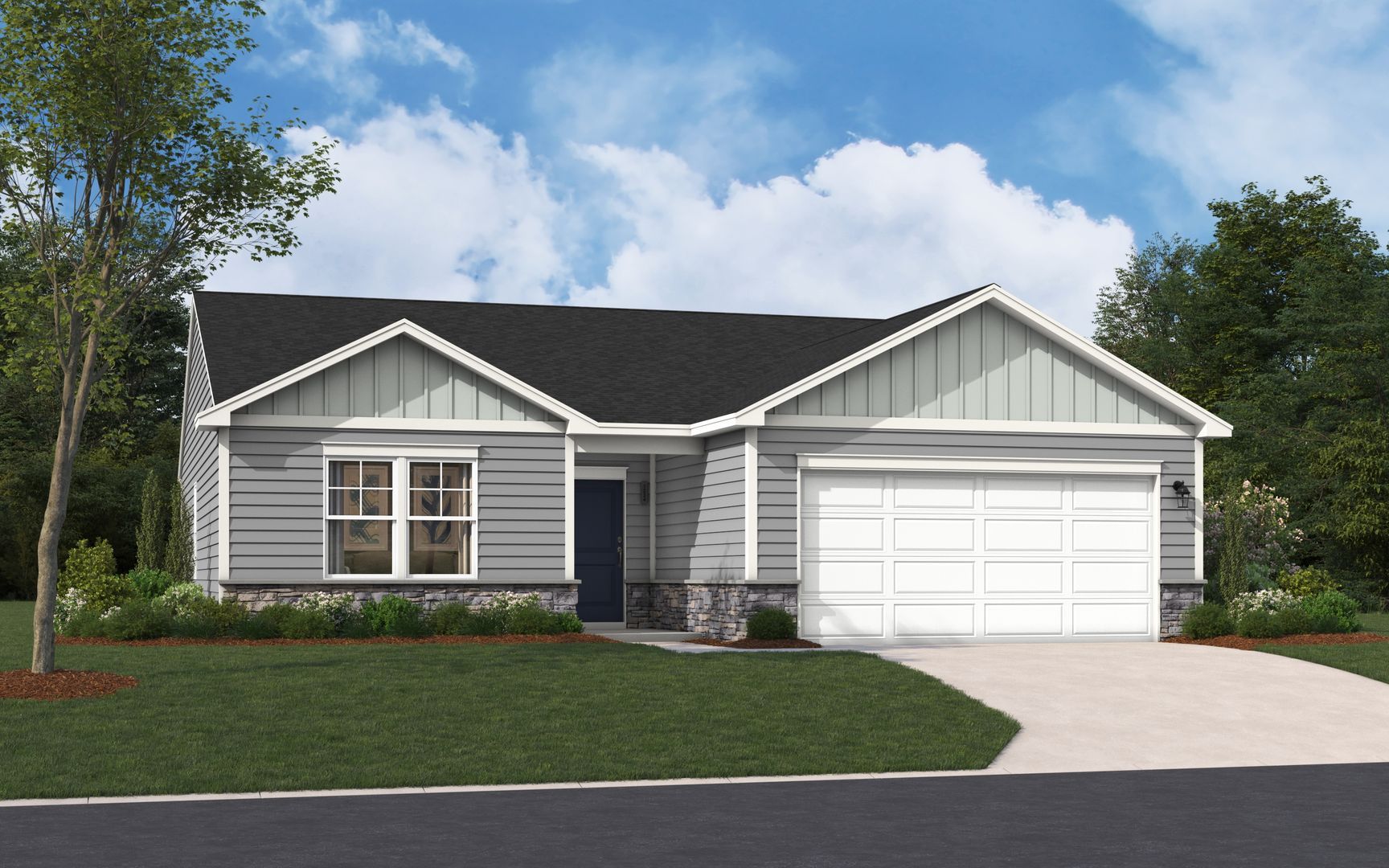 The Hinsdale - Essence at Retreat at One: Glen Allen, Virginia - Stanley Martin Homes