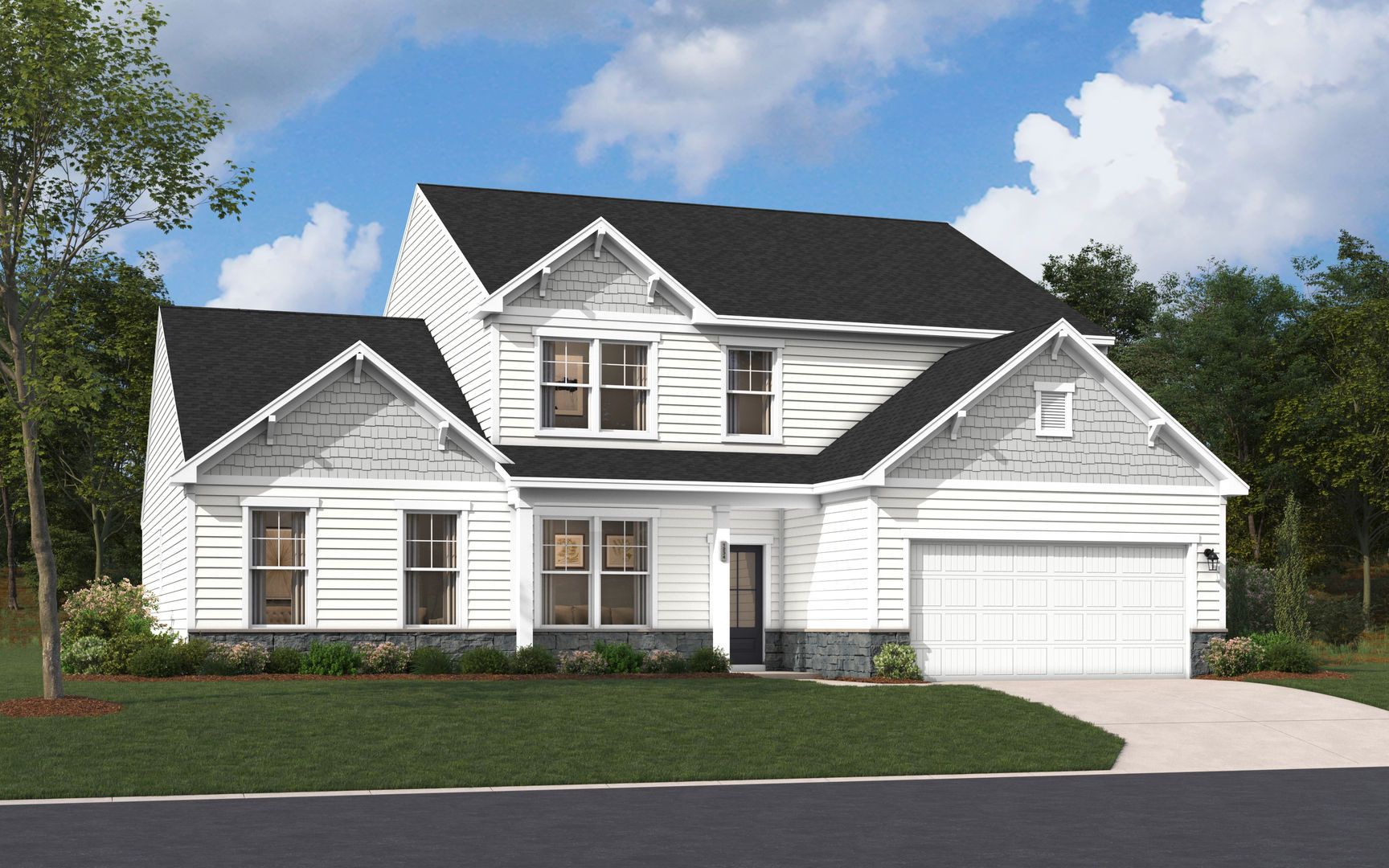 The Fairhaven - Abney Hills Estates: Blythewood, South Carolina - Stanley Martin Homes