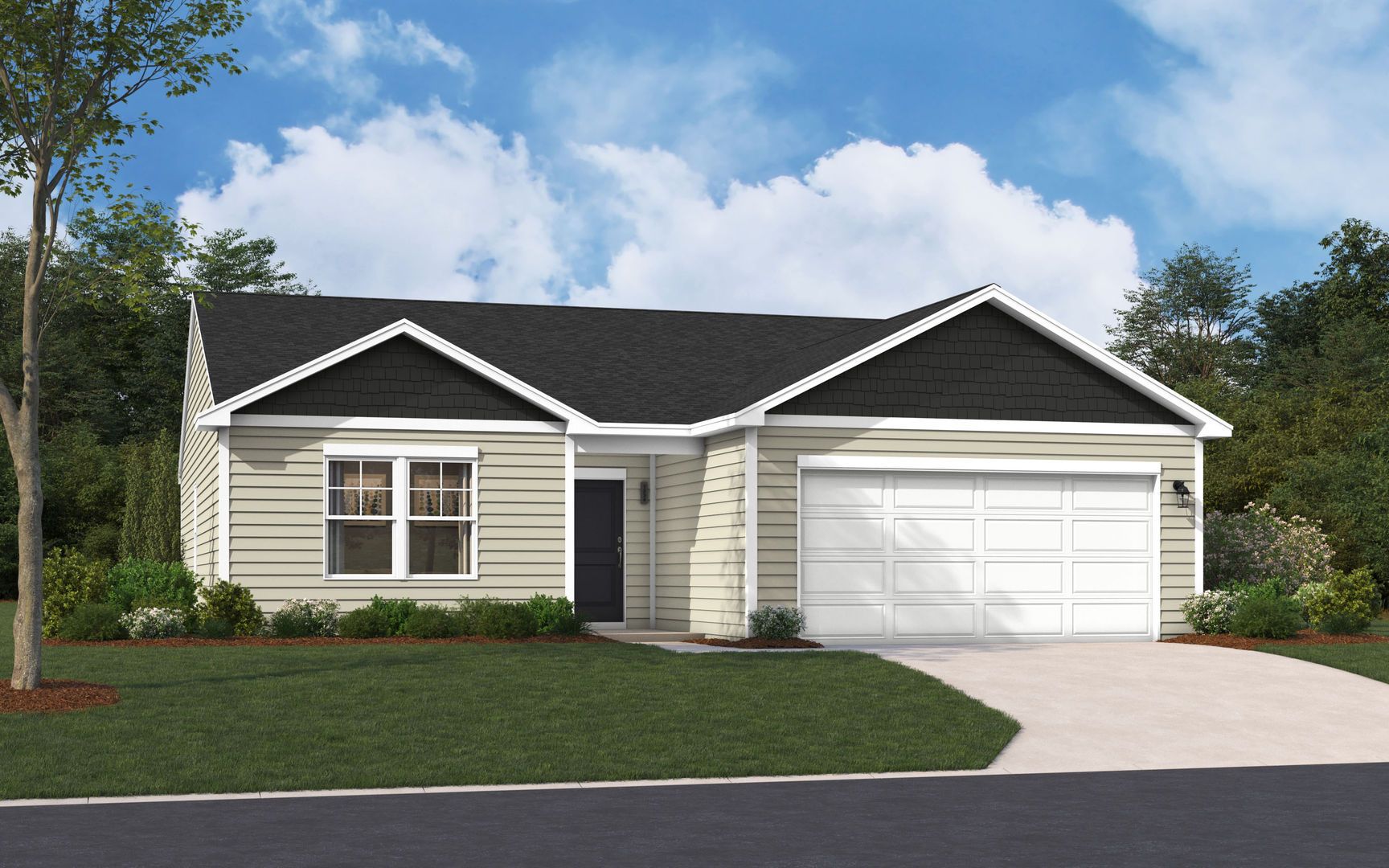 The Hinsdale floor plan