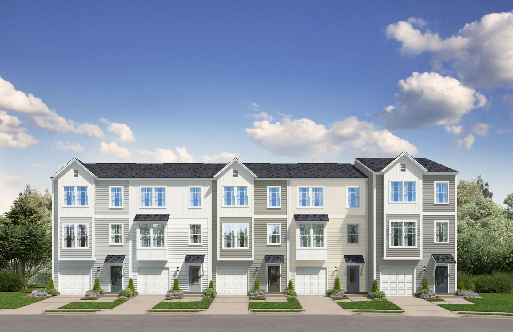 The Balfour - Indigo Grove Townhomes: Johns Island, South Carolina - Stanley Martin Homes