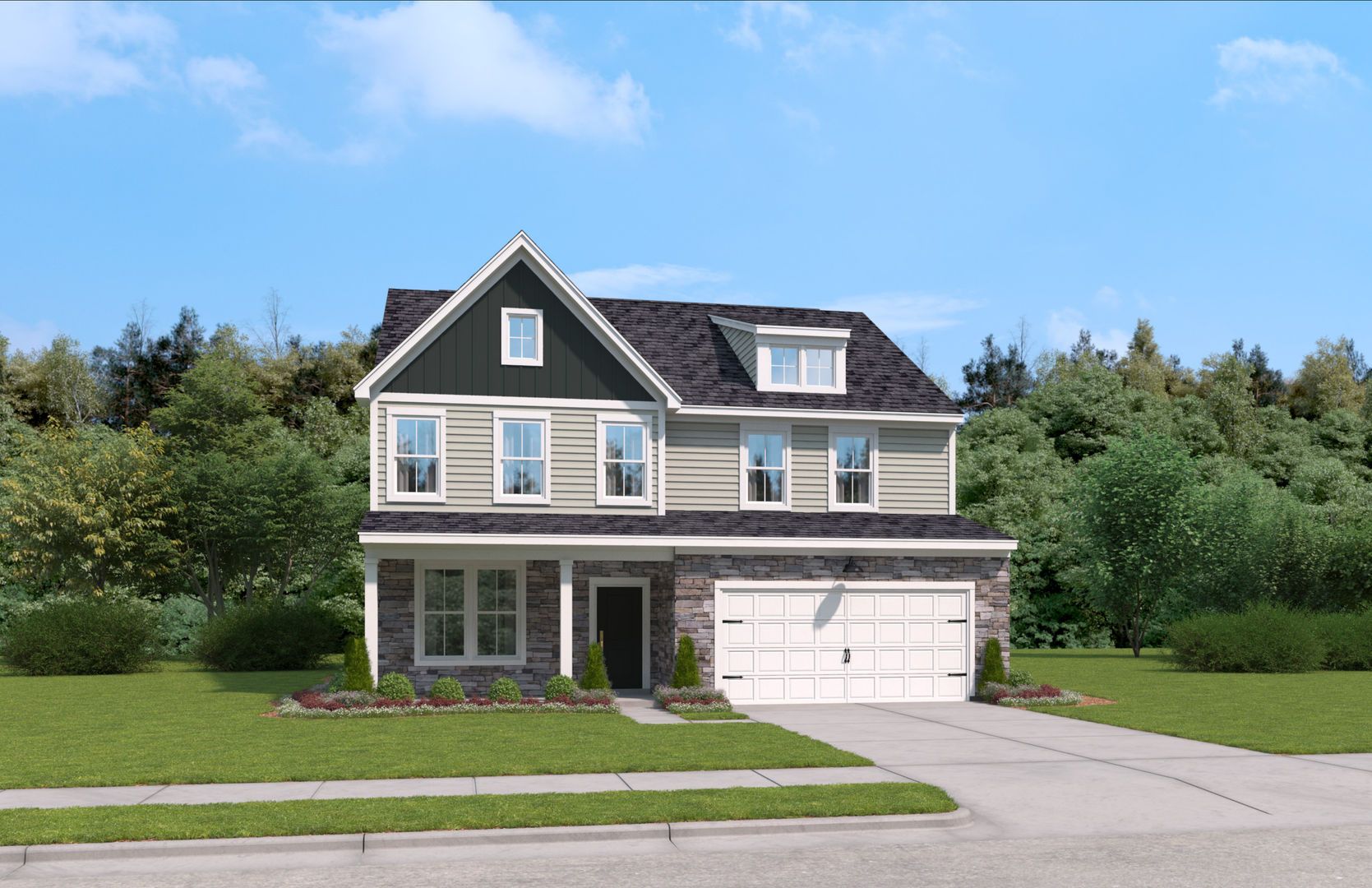 The Olivia - Glenhurst: Matthews, North Carolina - Stanley Martin Homes