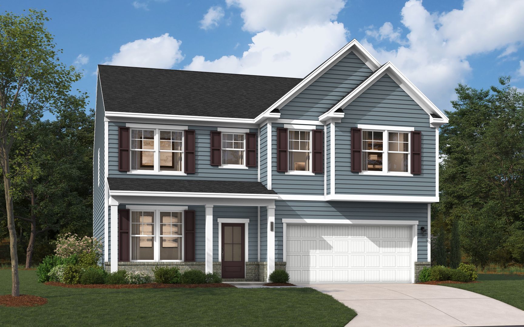 The Kershaw - Summer Orchard: Lexington, South Carolina - Stanley Martin Homes