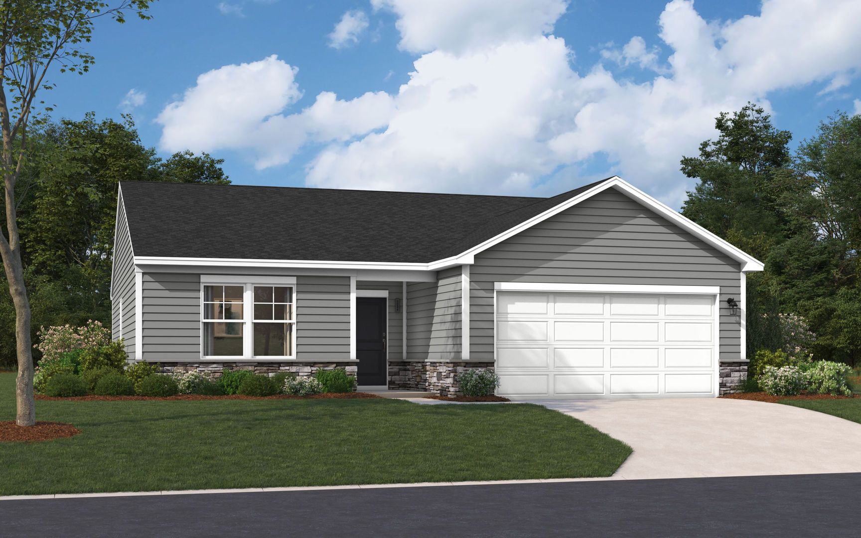 The Hinsdale floor plan